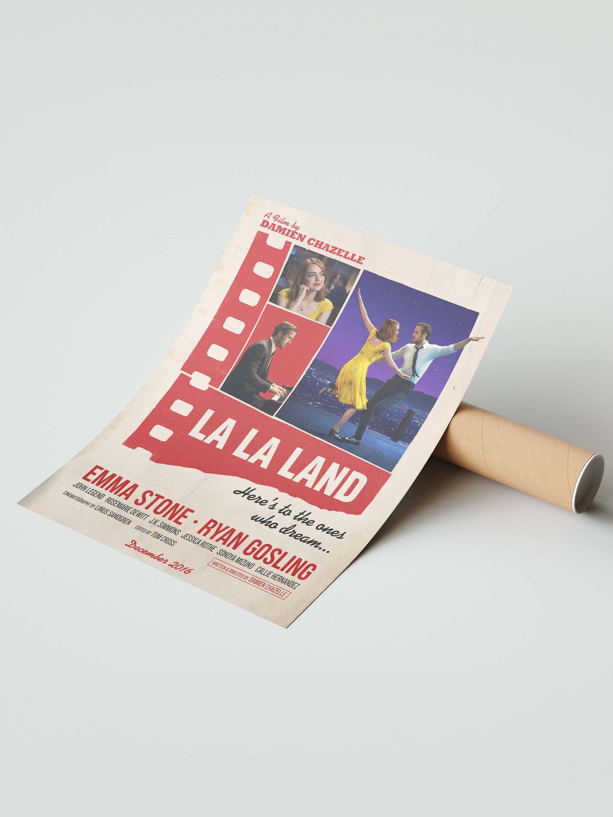 La La Land Posteri, Sinema ve Dizi Tablo Posterleri, Film Dizi Afişleri NO:112901
