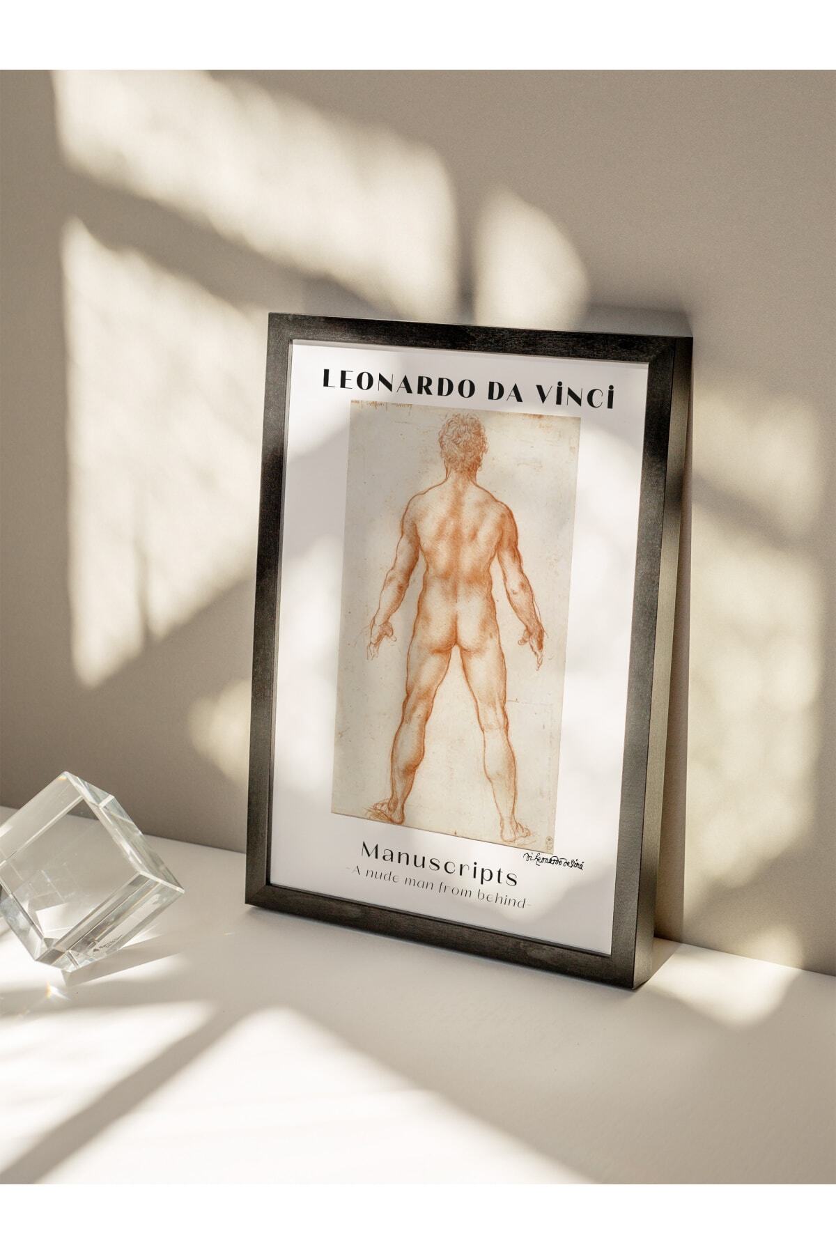 Leonardo Da Vinci Duvar Posteri - Duvar Dekoru - Sanat Serisi Posterleri - Kalın Kağıt - Çerçevesiz