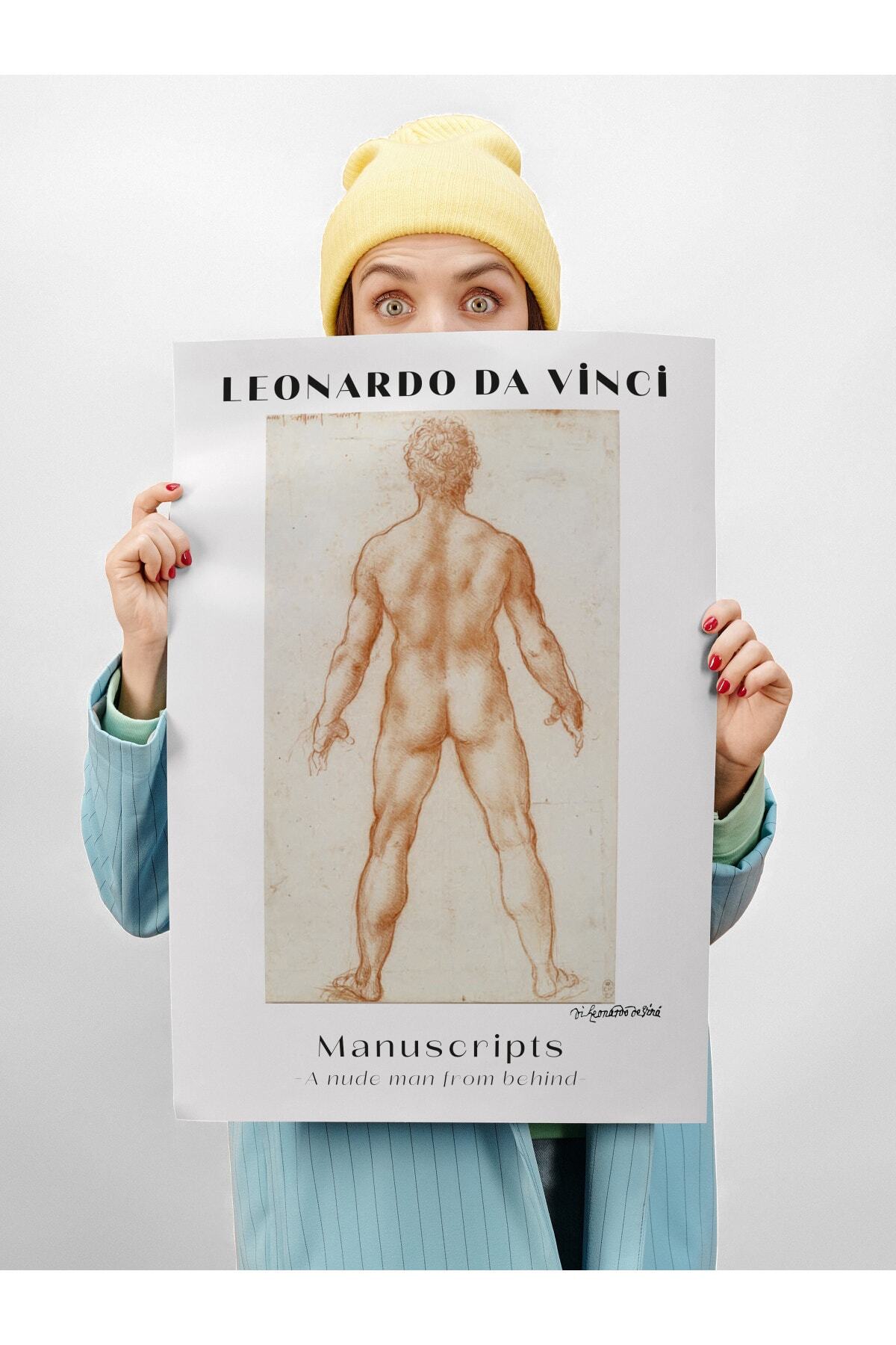 Leonardo Da Vinci Duvar Posteri - Duvar Dekoru - Sanat Serisi Posterleri - Kalın Kağıt - Çerçevesiz