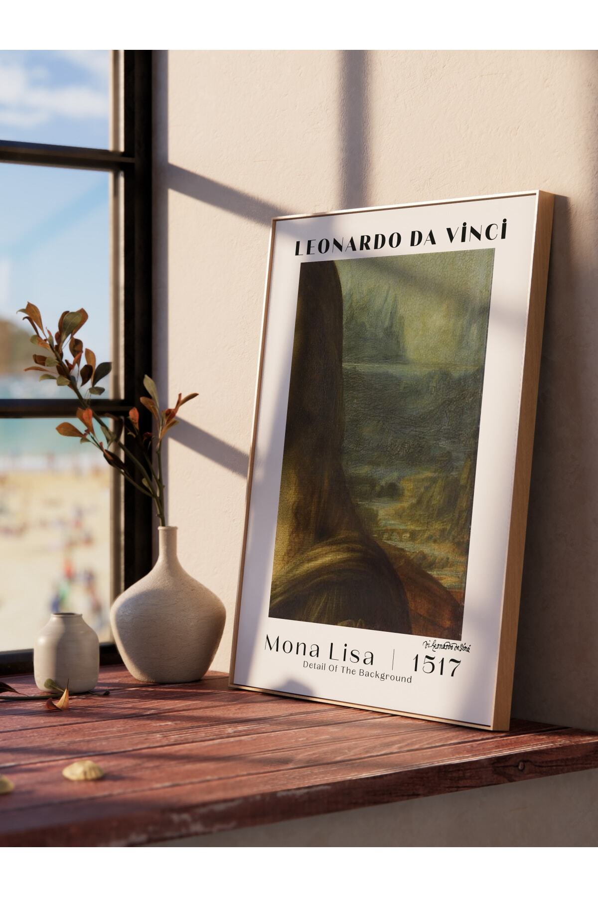 Leonardo Da Vinci Duvar Posteri - Duvar Dekoru - Sanat Serisi Posterleri - Kalın Kağıt - Çerçevesiz