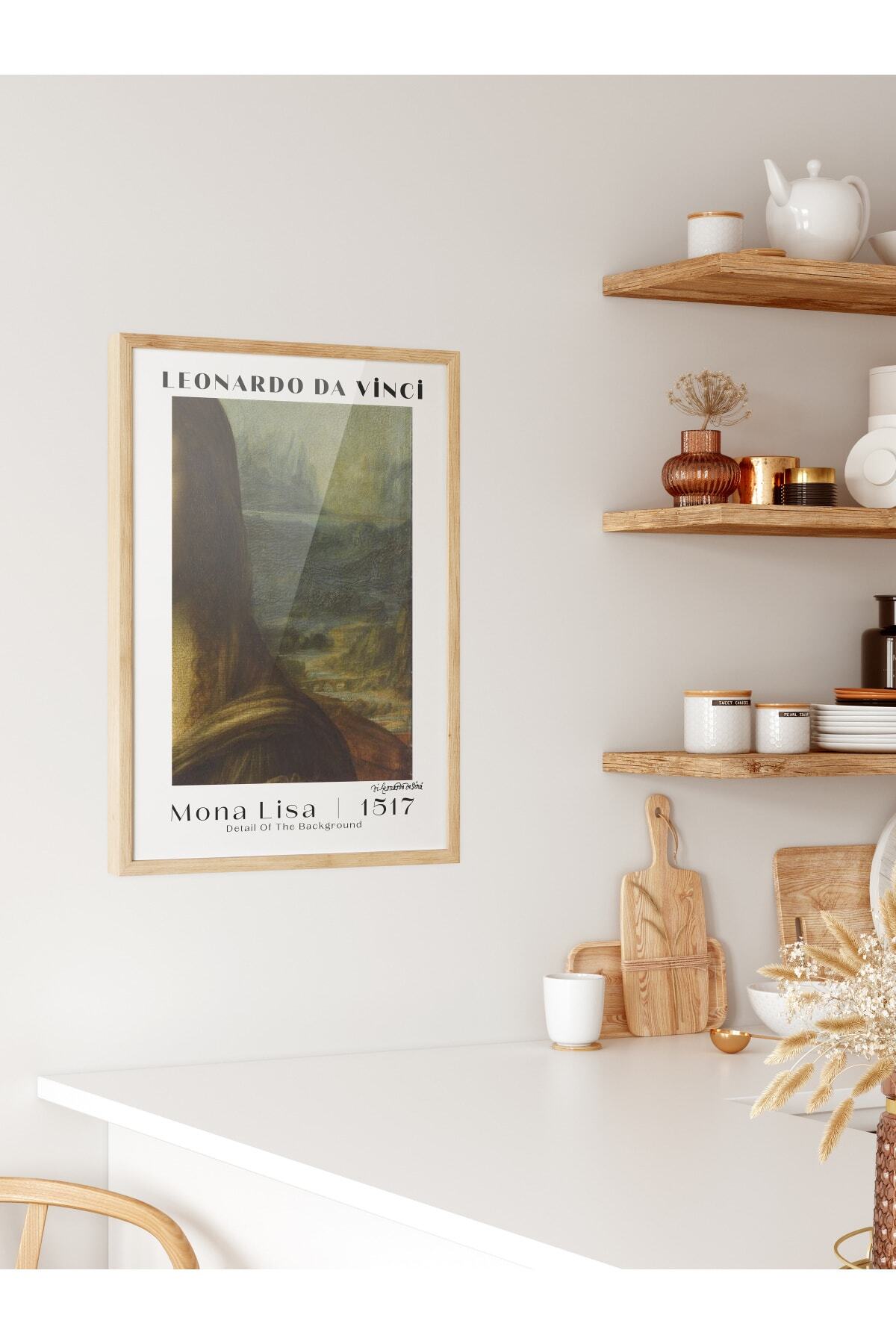 Leonardo Da Vinci Duvar Posteri - Duvar Dekoru - Sanat Serisi Posterleri - Kalın Kağıt - Çerçevesiz