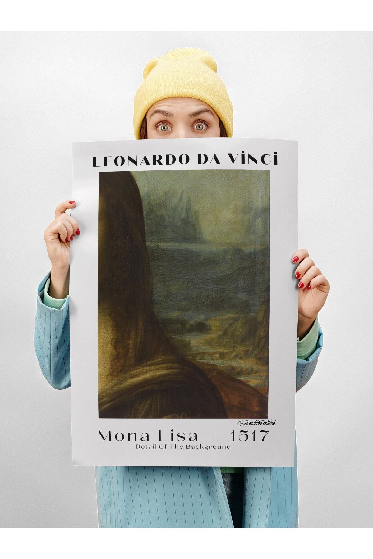 Leonardo Da Vinci Duvar Posteri - Duvar Dekoru - Sanat Serisi Posterleri - Kalın Kağıt - Çerçevesiz
