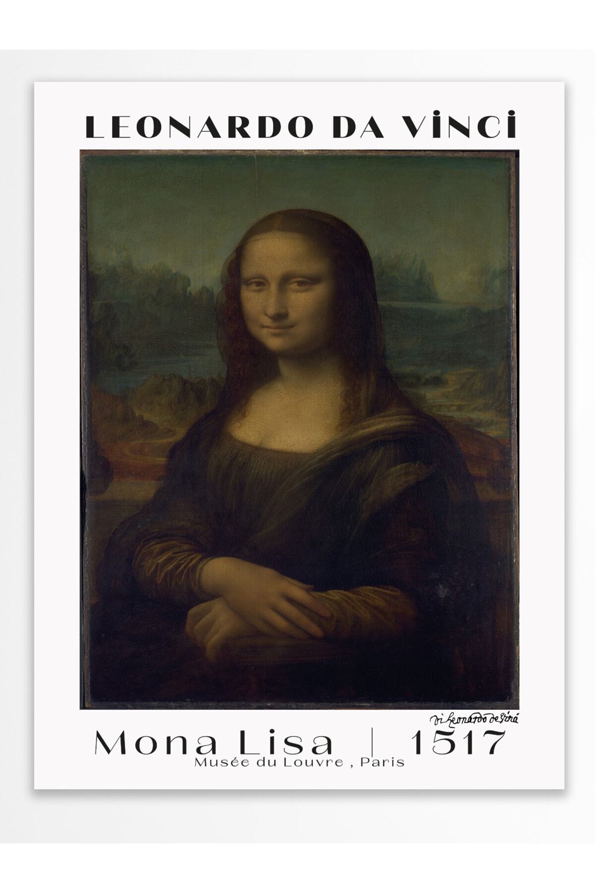 Leonardo Da Vinci Duvar Posteri - Duvar Dekoru - Sanat Serisi Posterleri - Kalın Kağıt - Çerçevesiz