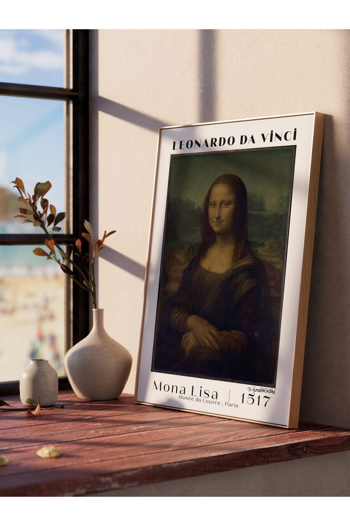 Leonardo Da Vinci Duvar Posteri - Duvar Dekoru - Sanat Serisi Posterleri - Kalın Kağıt - Çerçevesiz