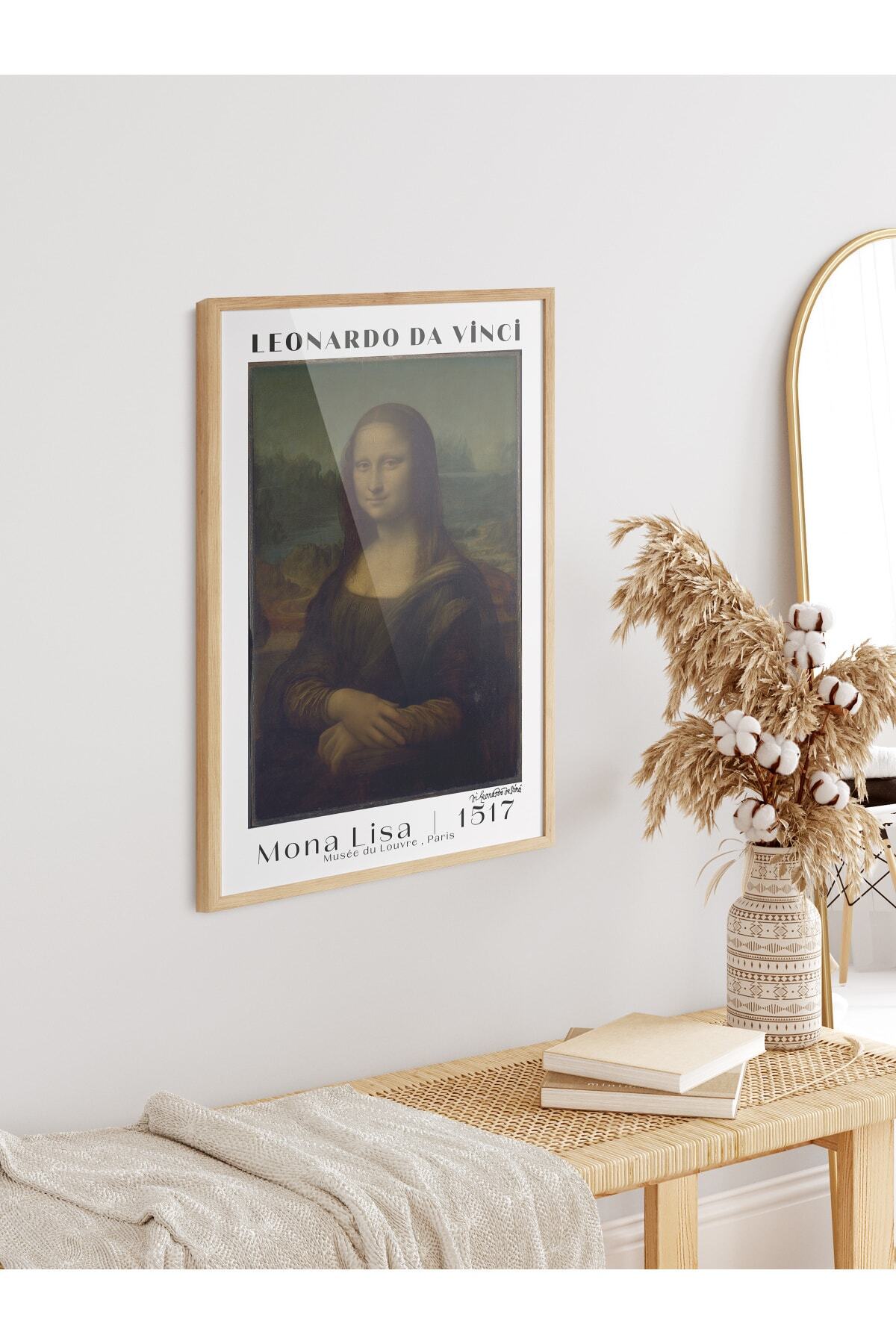 Leonardo Da Vinci Duvar Posteri - Duvar Dekoru - Sanat Serisi Posterleri - Kalın Kağıt - Çerçevesiz