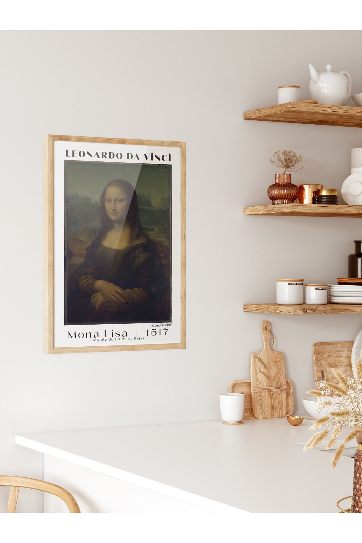 Leonardo Da Vinci Duvar Posteri - Duvar Dekoru - Sanat Serisi Posterleri - Kalın Kağıt - Çerçevesiz