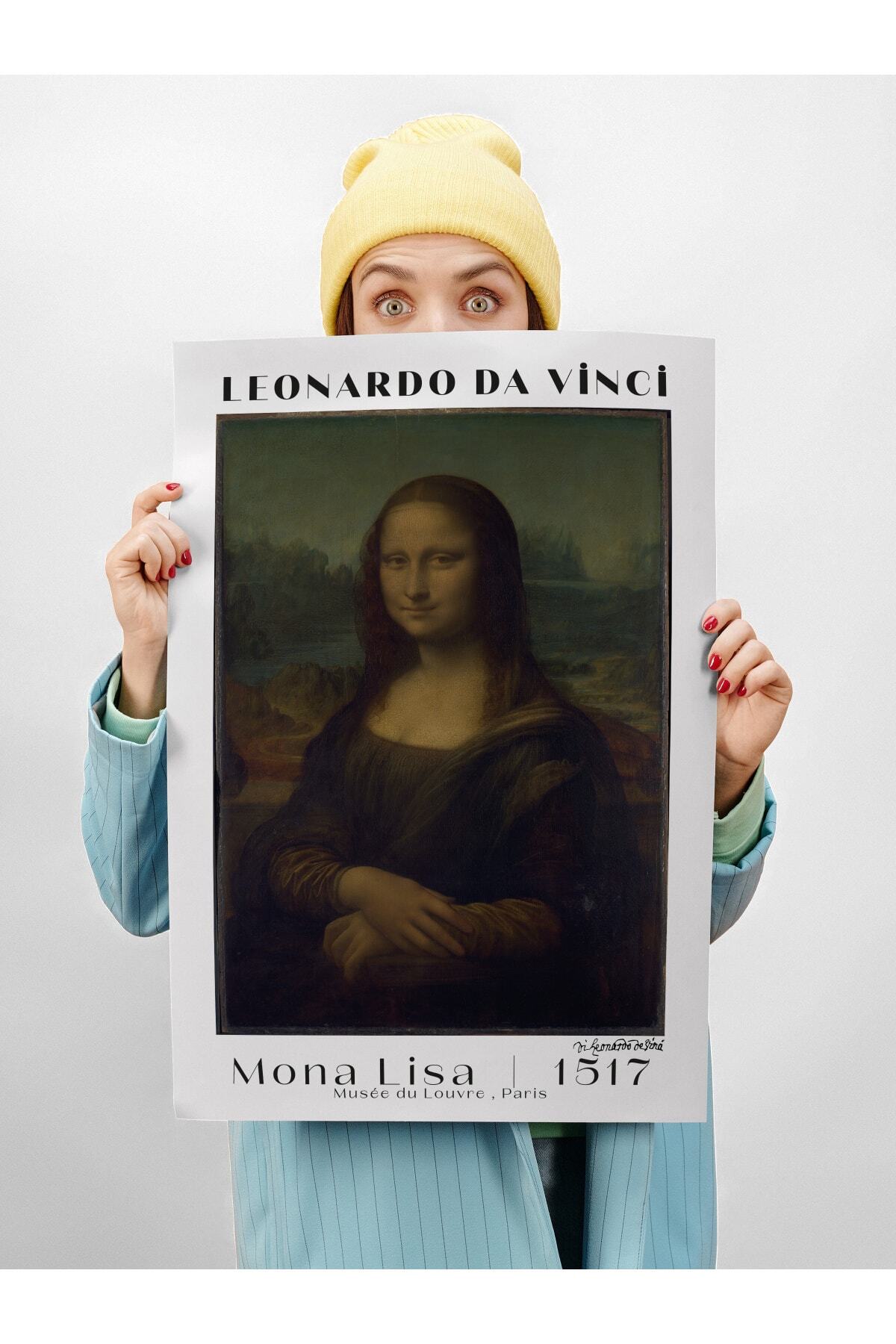 Leonardo Da Vinci Duvar Posteri - Duvar Dekoru - Sanat Serisi Posterleri - Kalın Kağıt - Çerçevesiz
