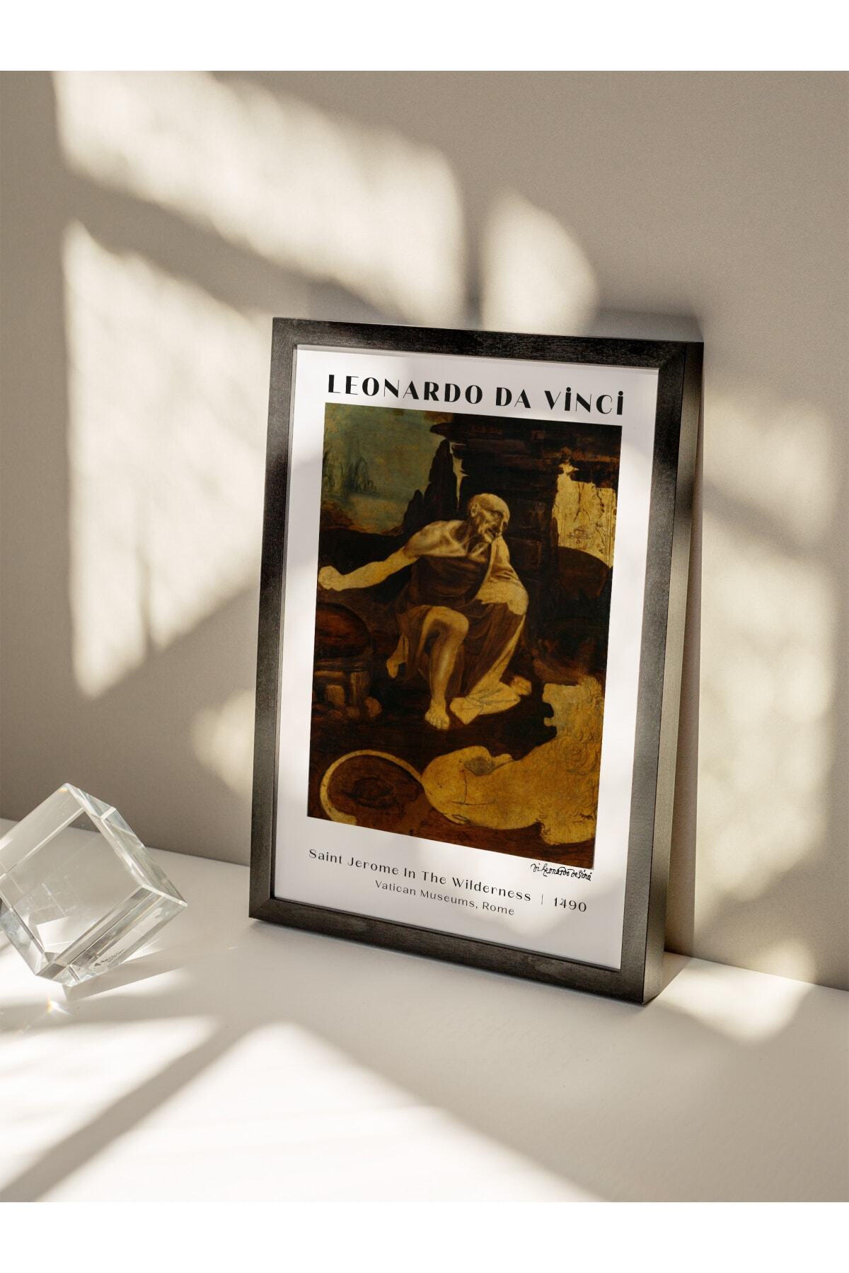 Leonardo Da Vinci Duvar Posteri - Duvar Dekoru - Sanat Serisi Posterleri - Kalın Kağıt - Çerçevesiz