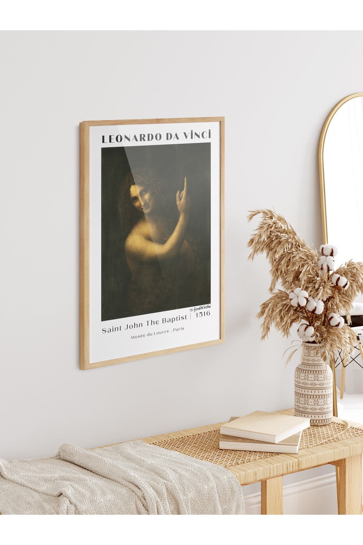 Leonardo Da Vinci Duvar Posteri - Duvar Dekoru - Sanat Serisi Posterleri - Kalın Kağıt - Çerçevesiz