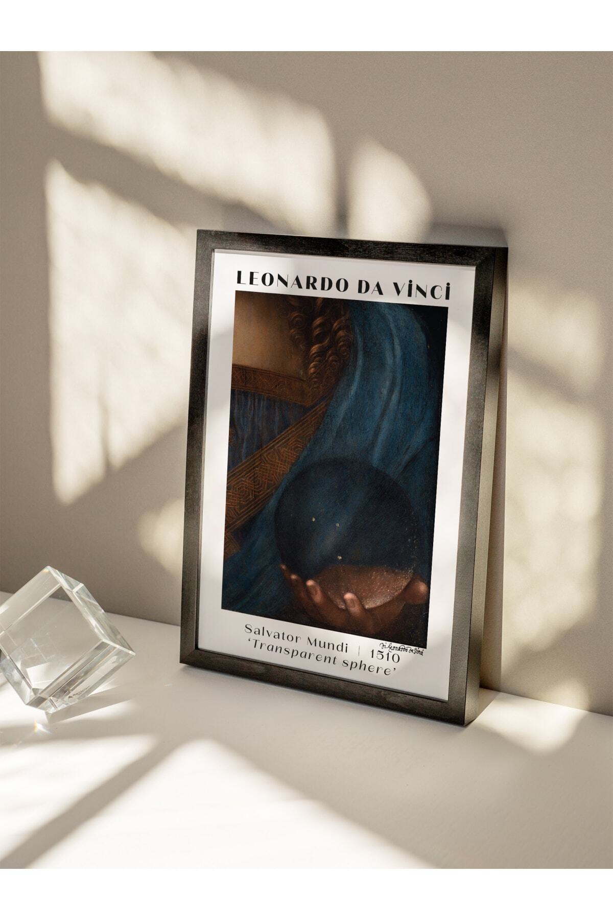 Leonardo Da Vinci Duvar Posteri - Duvar Dekoru - Sanat Serisi Posterleri - Kalın Kağıt - Çerçevesiz