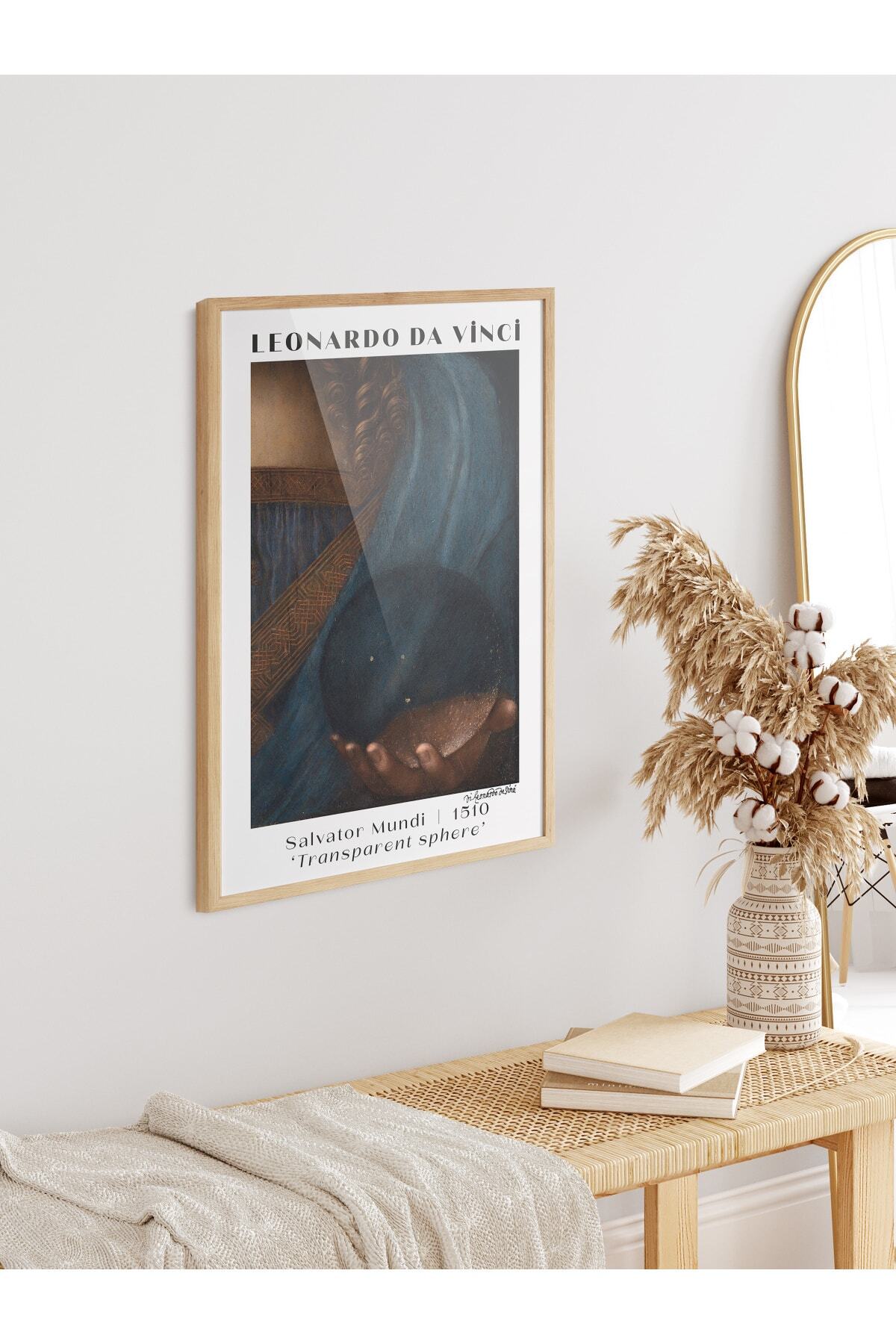 Leonardo Da Vinci Duvar Posteri - Duvar Dekoru - Sanat Serisi Posterleri - Kalın Kağıt - Çerçevesiz