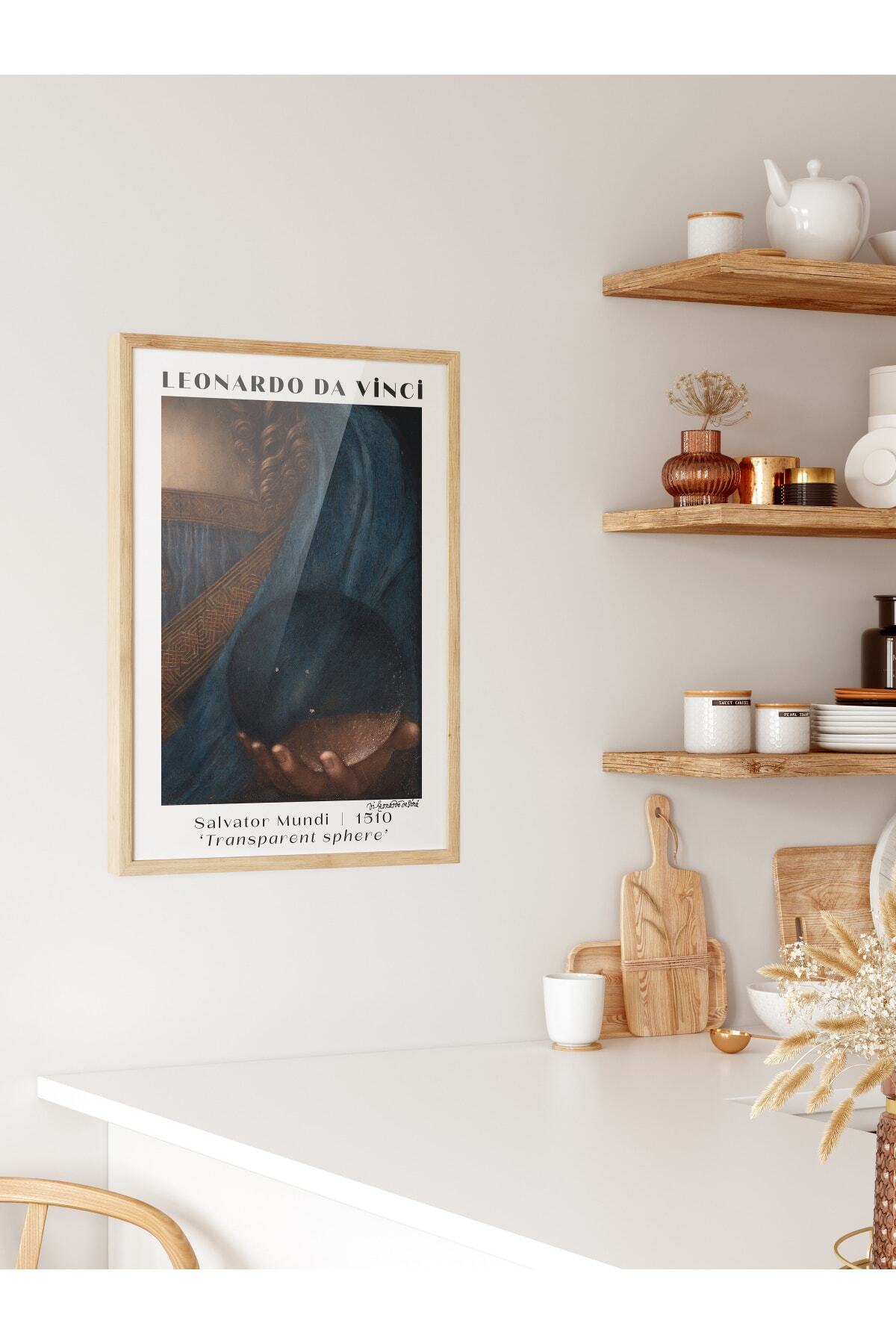 Leonardo Da Vinci Duvar Posteri - Duvar Dekoru - Sanat Serisi Posterleri - Kalın Kağıt - Çerçevesiz