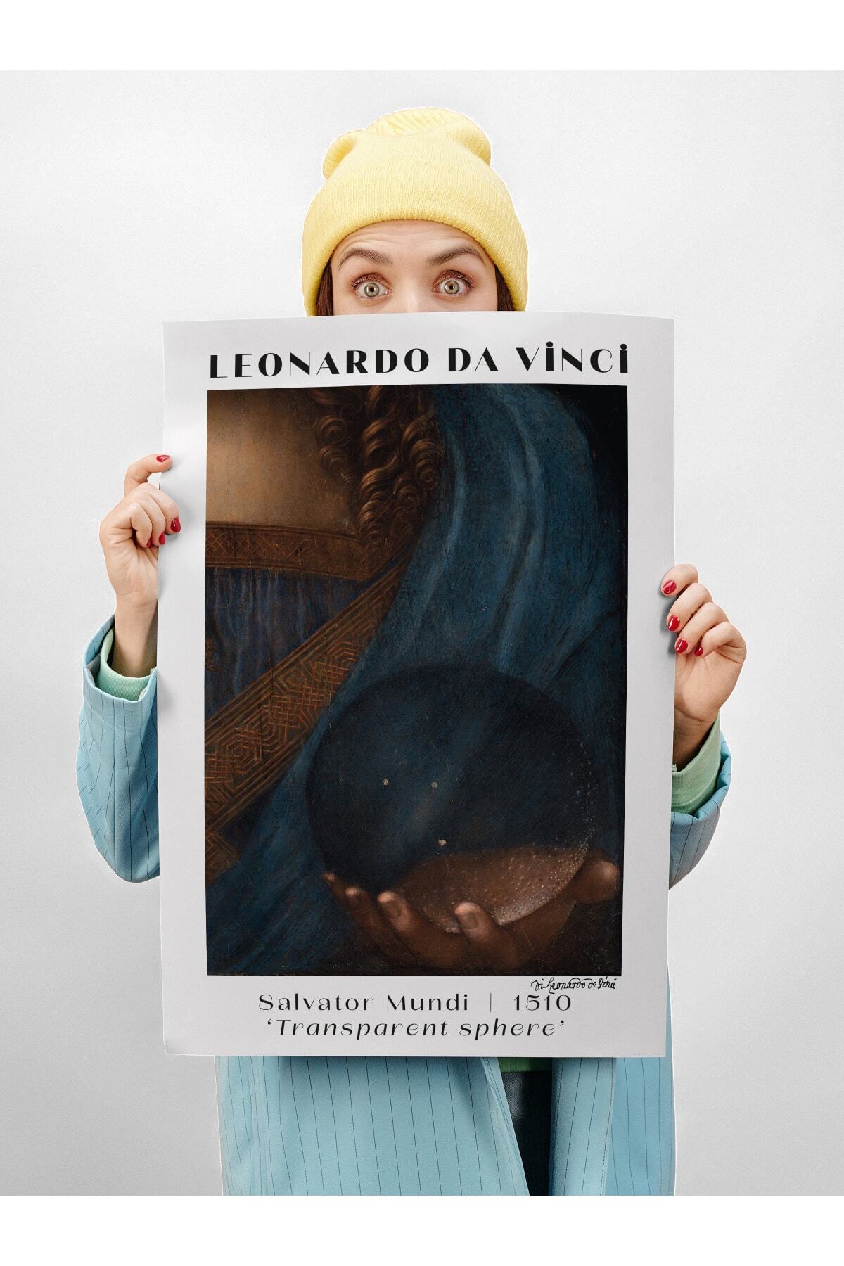 Leonardo Da Vinci Duvar Posteri - Duvar Dekoru - Sanat Serisi Posterleri - Kalın Kağıt - Çerçevesiz