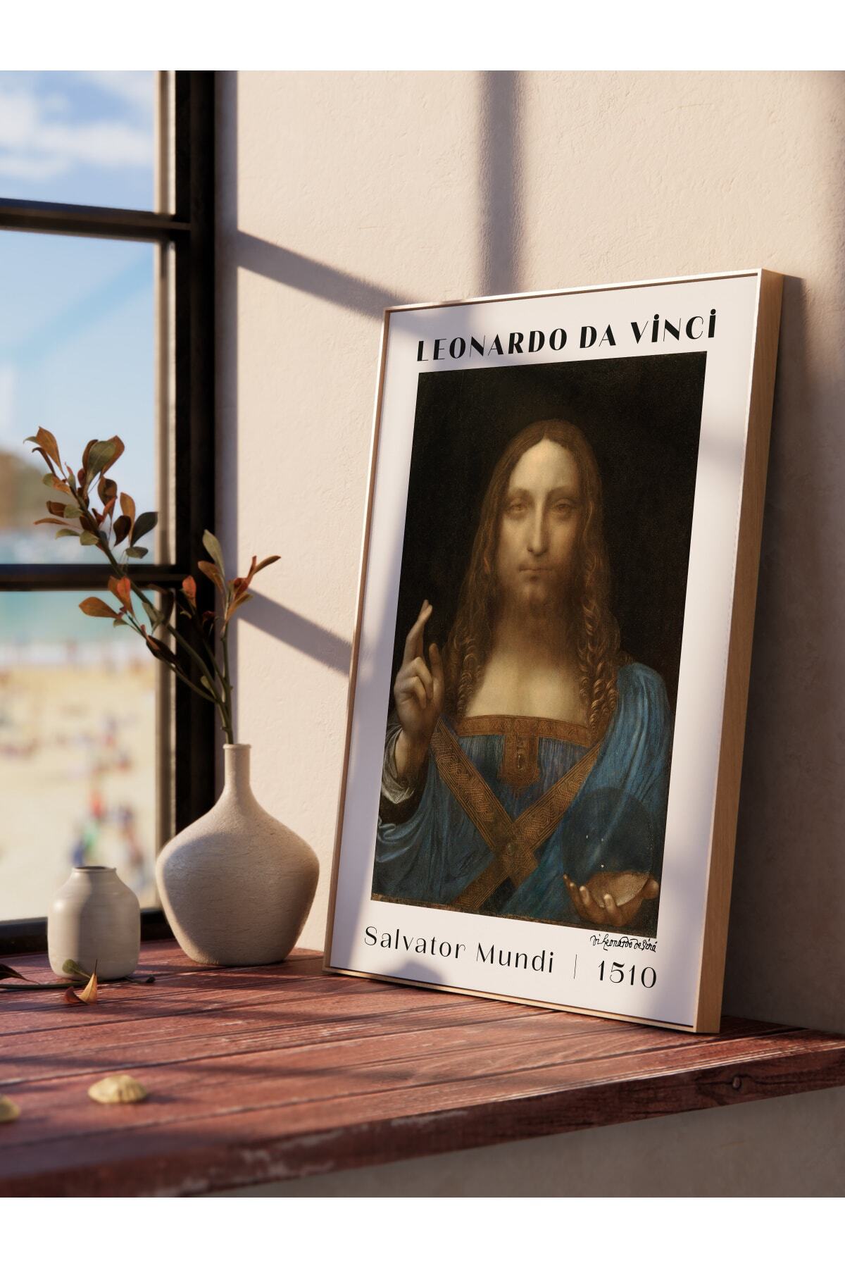 Leonardo Da Vinci Duvar Posteri - Duvar Dekoru - Sanat Serisi Posterleri - Kalın Kağıt - Çerçevesiz