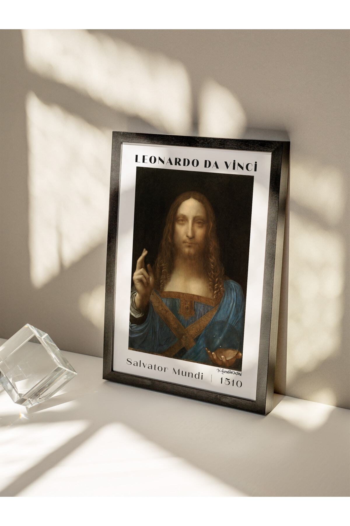 Leonardo Da Vinci Duvar Posteri - Duvar Dekoru - Sanat Serisi Posterleri - Kalın Kağıt - Çerçevesiz