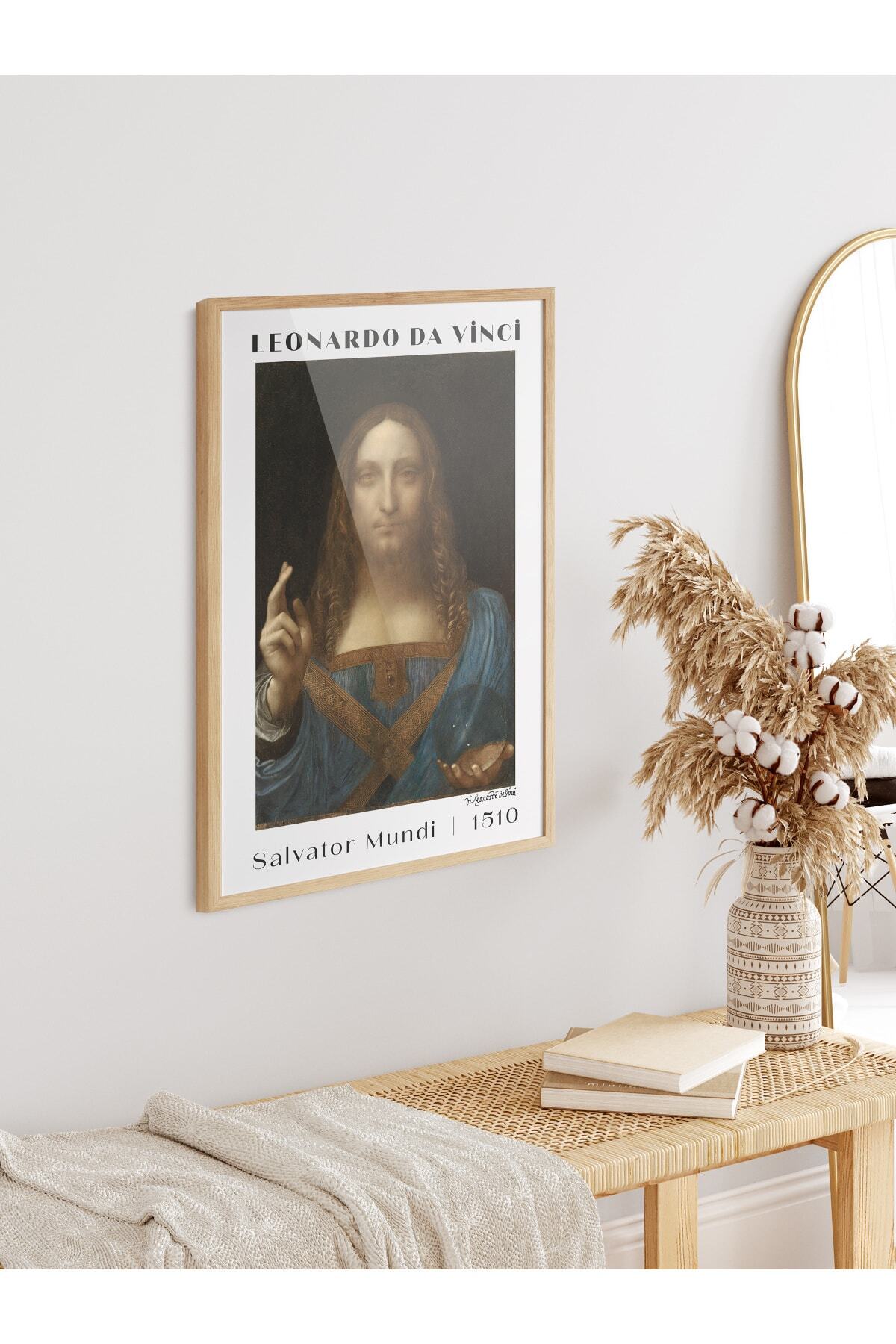 Leonardo Da Vinci Duvar Posteri - Duvar Dekoru - Sanat Serisi Posterleri - Kalın Kağıt - Çerçevesiz