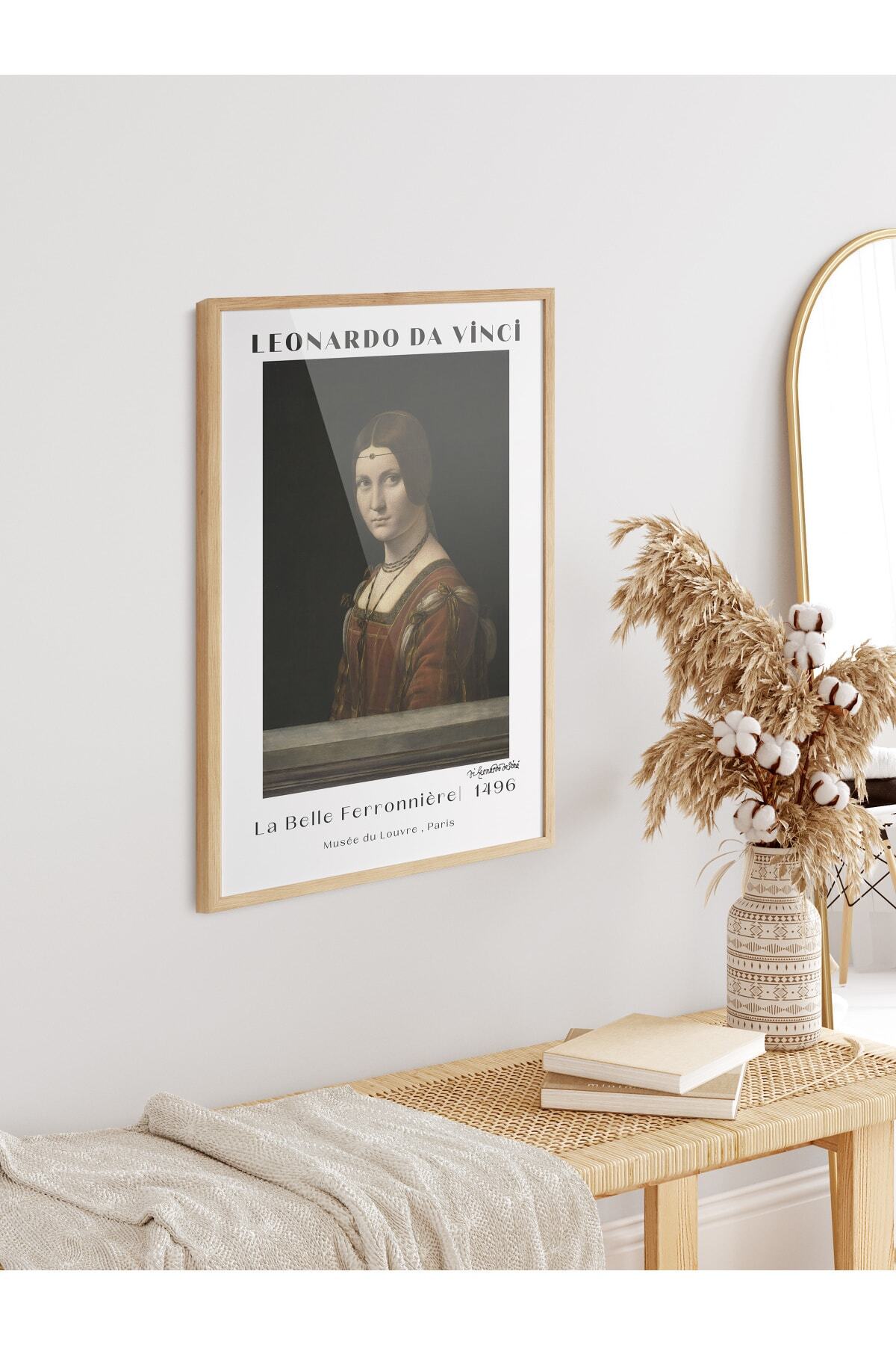 Leonardo Da Vinci Duvar Posteri - Duvar Dekoru - Sanat Serisi Posterleri - Kalın Kağıt - Çerçevesiz