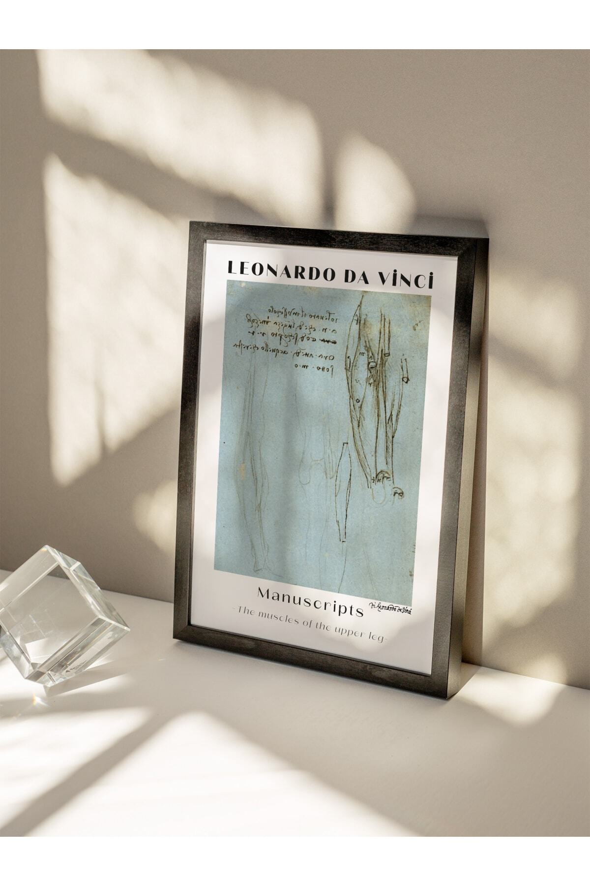 Leonardo Da Vinci Duvar Posteri - Duvar Dekoru - Sanat Serisi Posterleri - Kalın Kağıt - Çerçevesiz