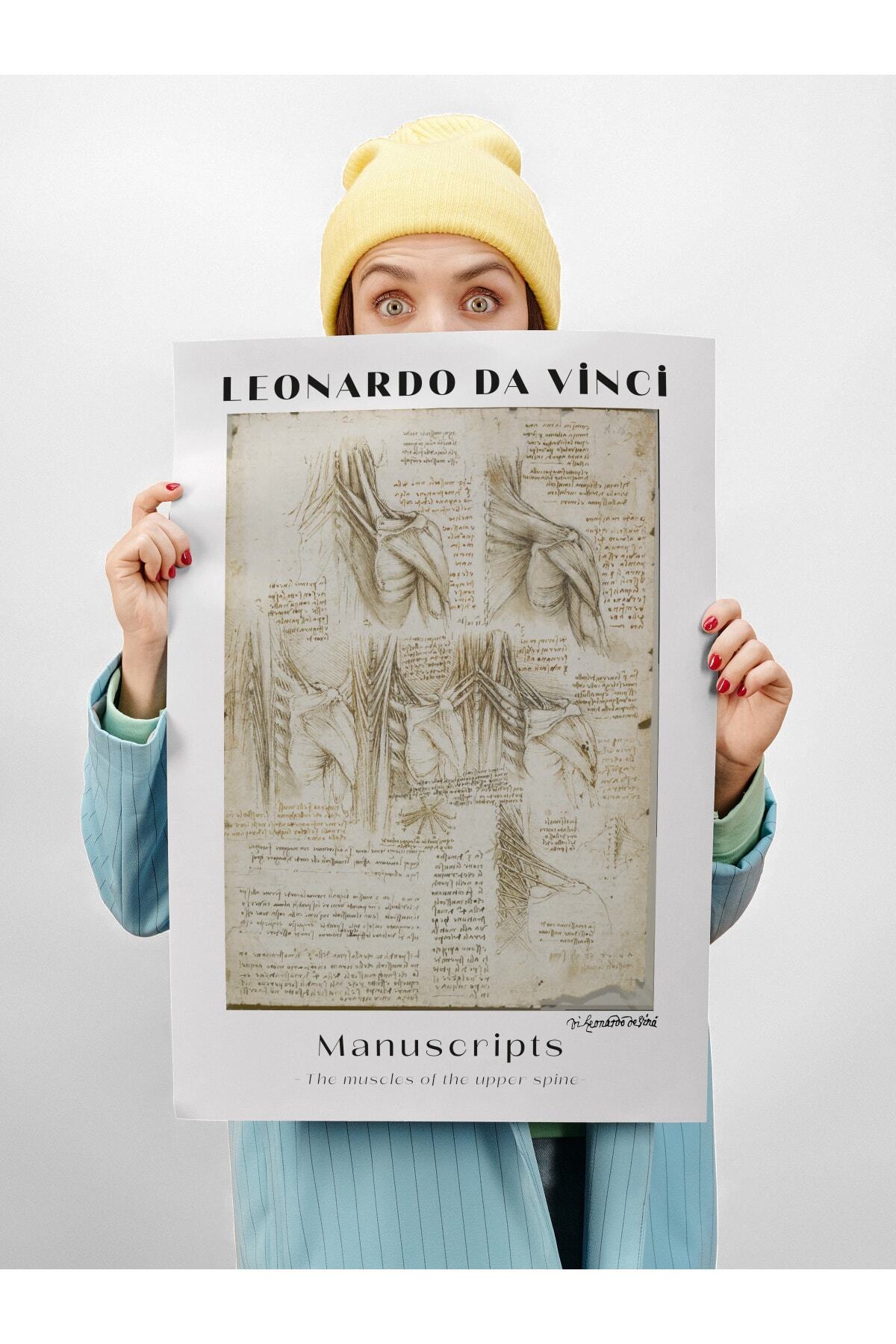 Leonardo Da Vinci Duvar Posteri - Duvar Dekoru - Sanat Serisi Posterleri - Kalın Kağıt - Çerçevesiz
