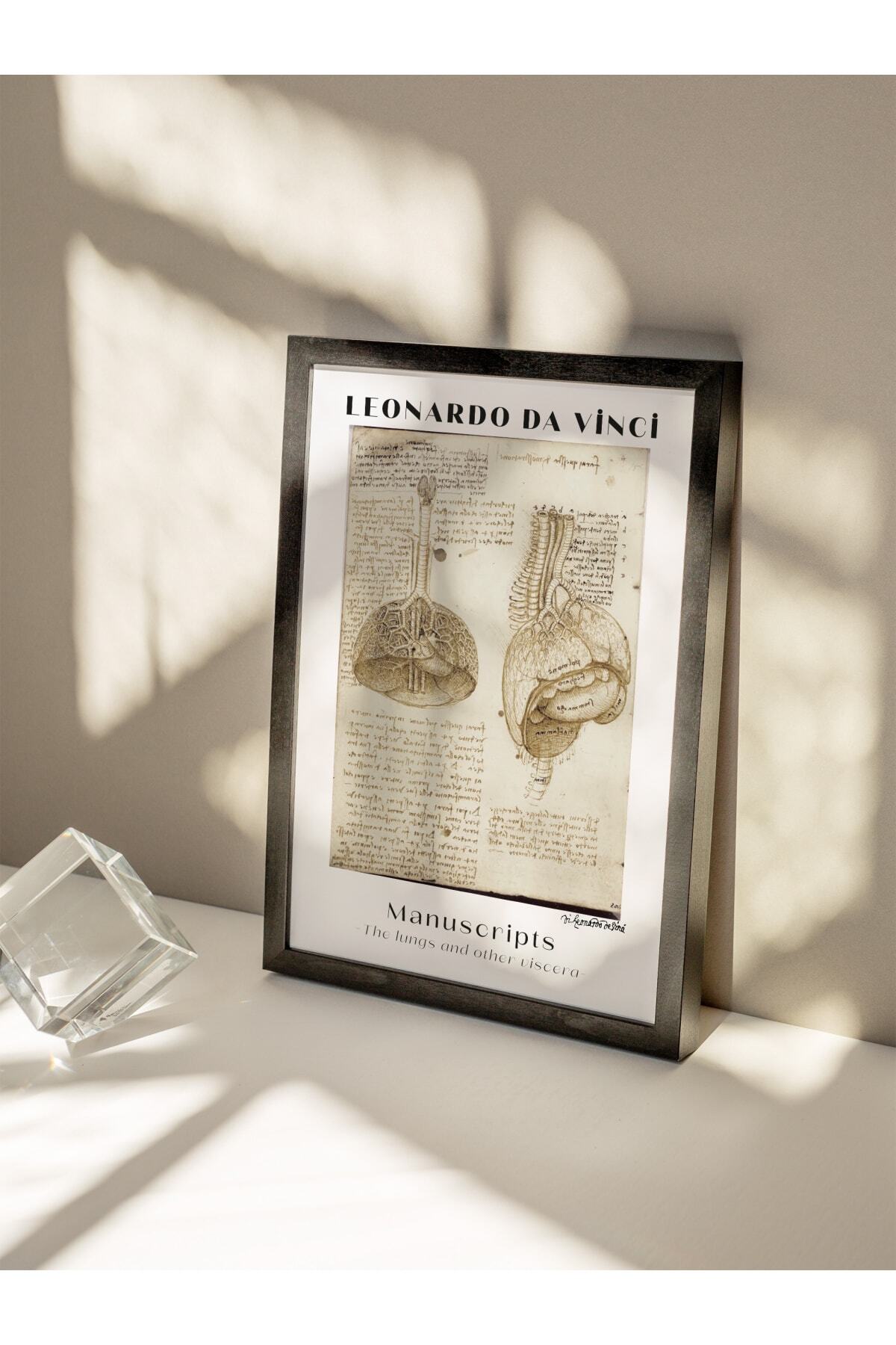 Leonardo Da Vinci Duvar Posteri - Duvar Dekoru - Sanat Serisi Posterleri - Kalın Kağıt - Çerçevesiz