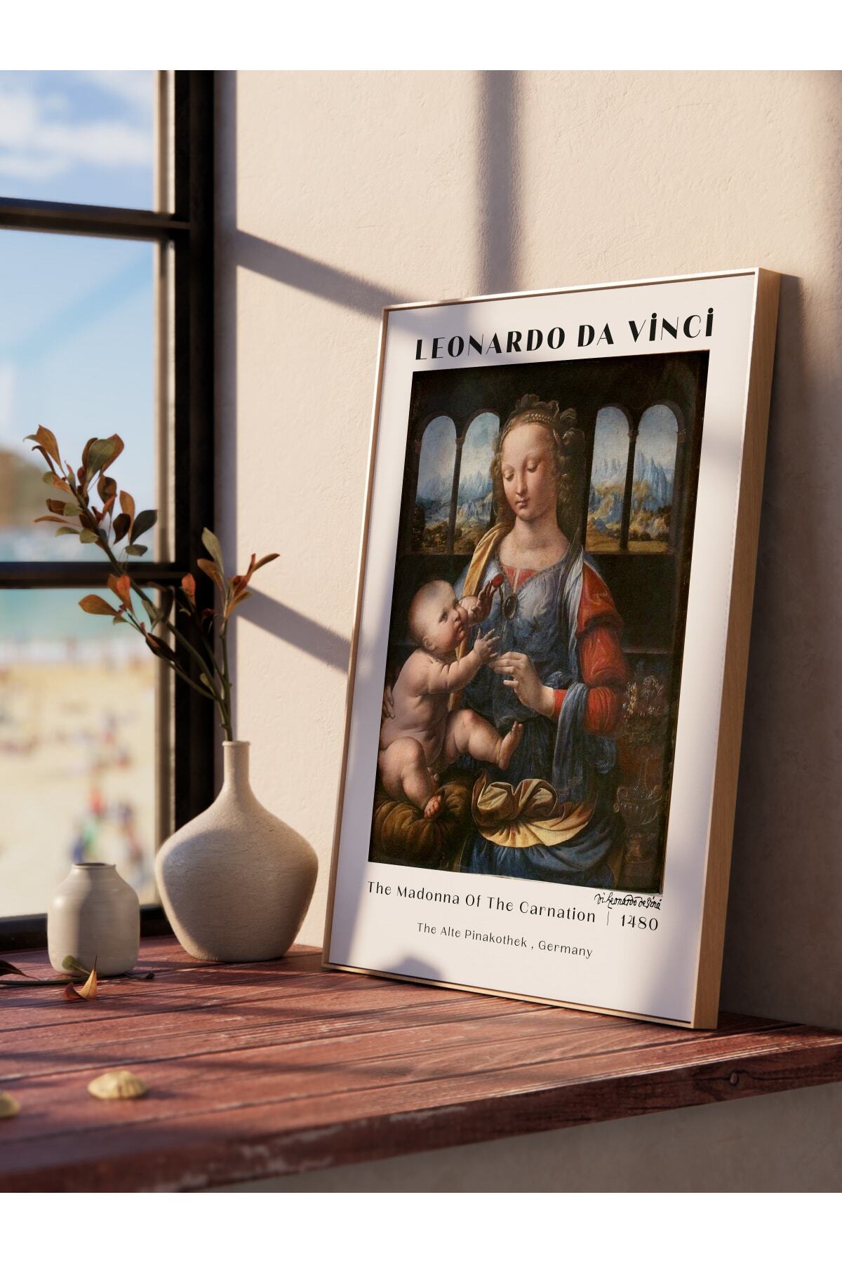 Leonardo Da Vinci Duvar Posteri - Duvar Dekoru - Sanat Serisi Posterleri - Kalın Kağıt - Çerçevesiz