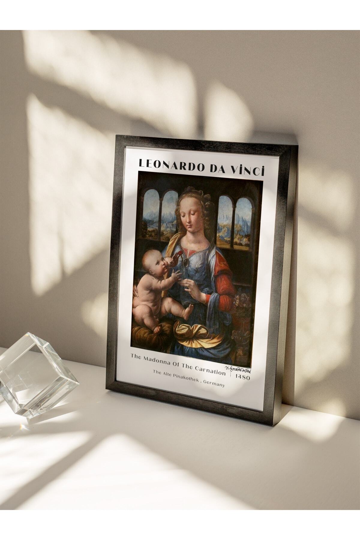 Leonardo Da Vinci Duvar Posteri - Duvar Dekoru - Sanat Serisi Posterleri - Kalın Kağıt - Çerçevesiz