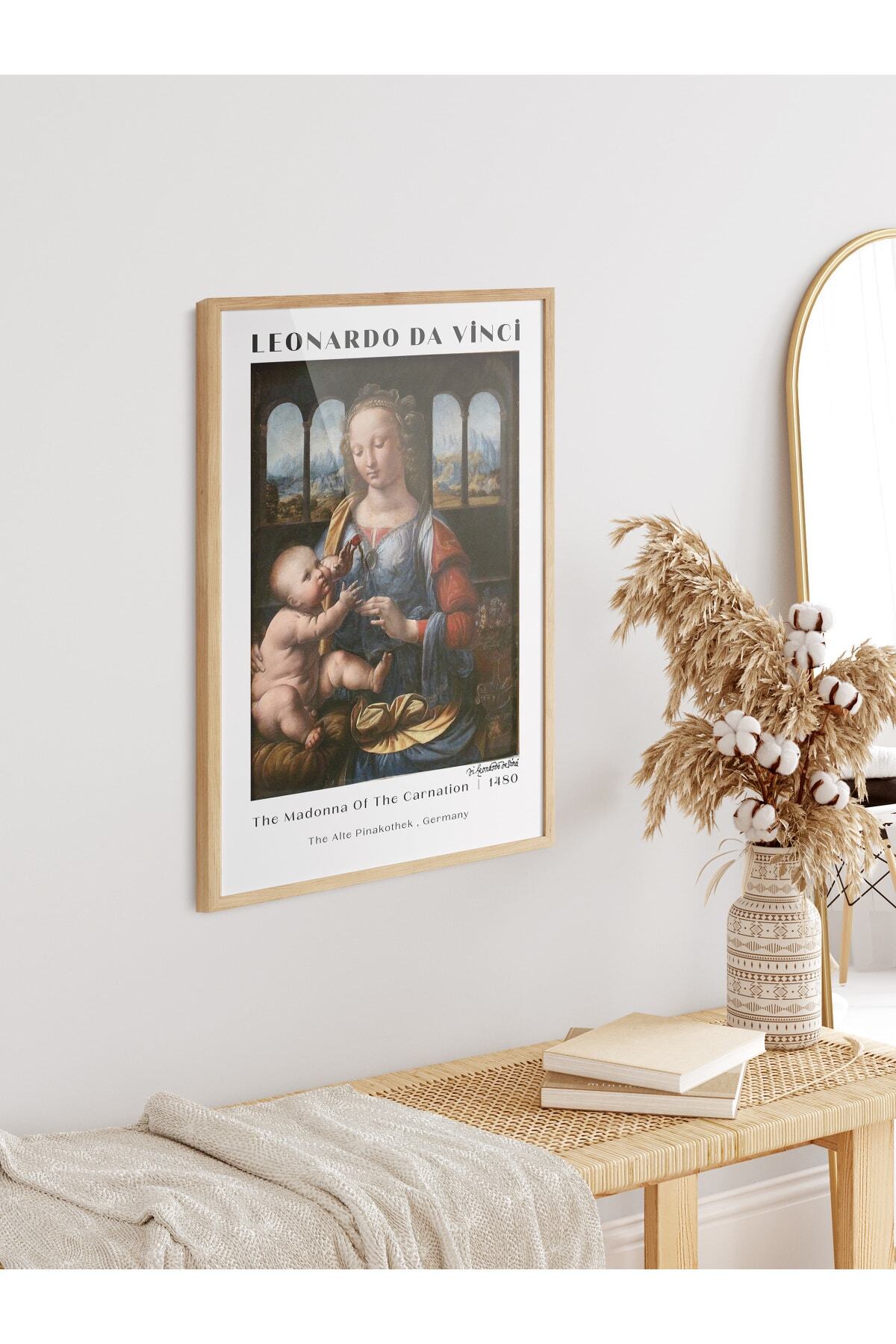 Leonardo Da Vinci Duvar Posteri - Duvar Dekoru - Sanat Serisi Posterleri - Kalın Kağıt - Çerçevesiz