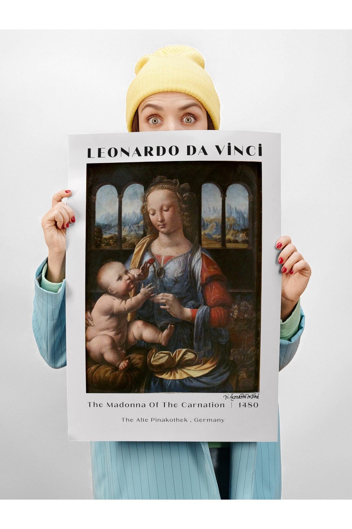 Leonardo Da Vinci Duvar Posteri - Duvar Dekoru - Sanat Serisi Posterleri - Kalın Kağıt - Çerçevesiz