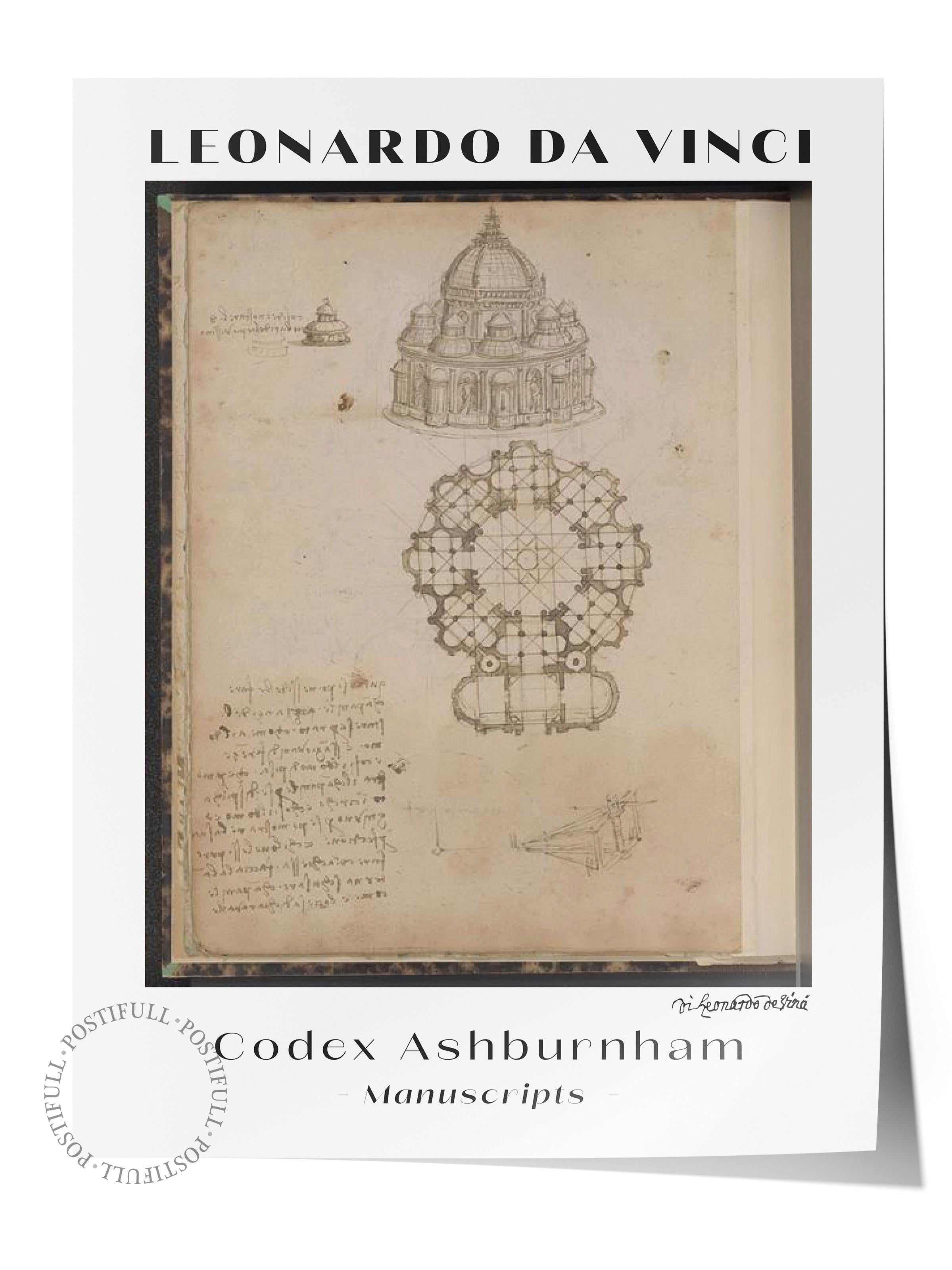 Leonardo Da Vinci Duvar Posteri - Duvar Dekoru - Sanat Serisi Posterleri - Kalın Kağıt - Çerçevesiz