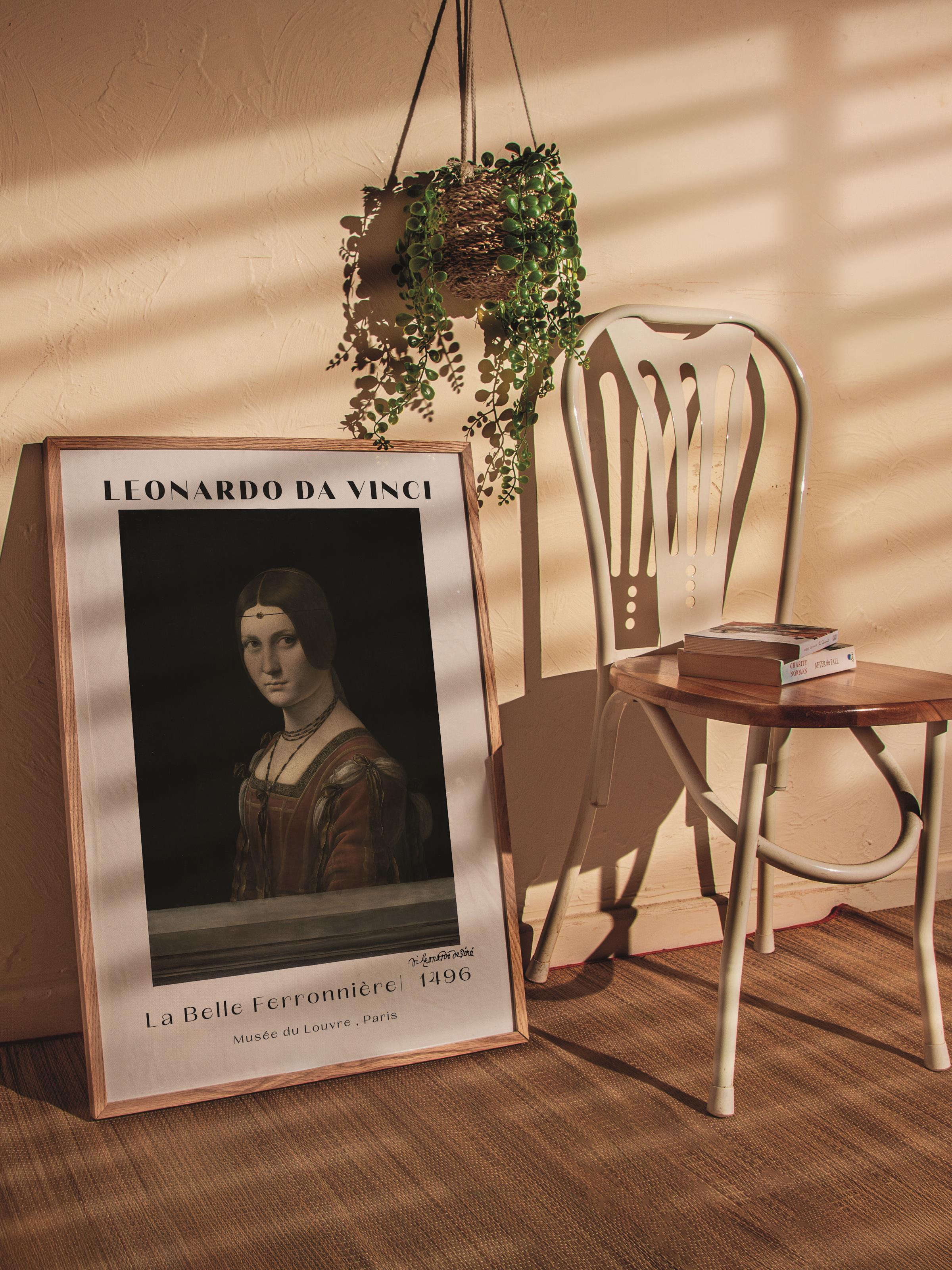 Leonardo Da Vinci Duvar Posteri - Duvar Dekoru - Sanat Serisi Posterleri - Kalın Kağıt - Çerçevesiz