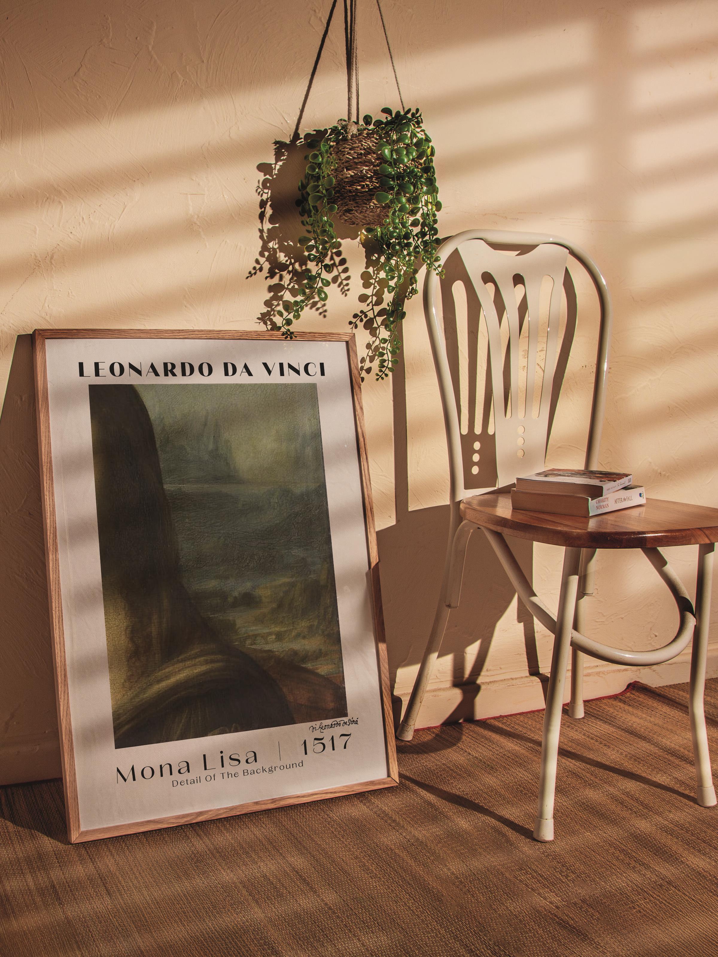 Leonardo Da Vinci Duvar Posteri - Duvar Dekoru - Sanat Serisi Posterleri - Kalın Kağıt - Çerçevesiz