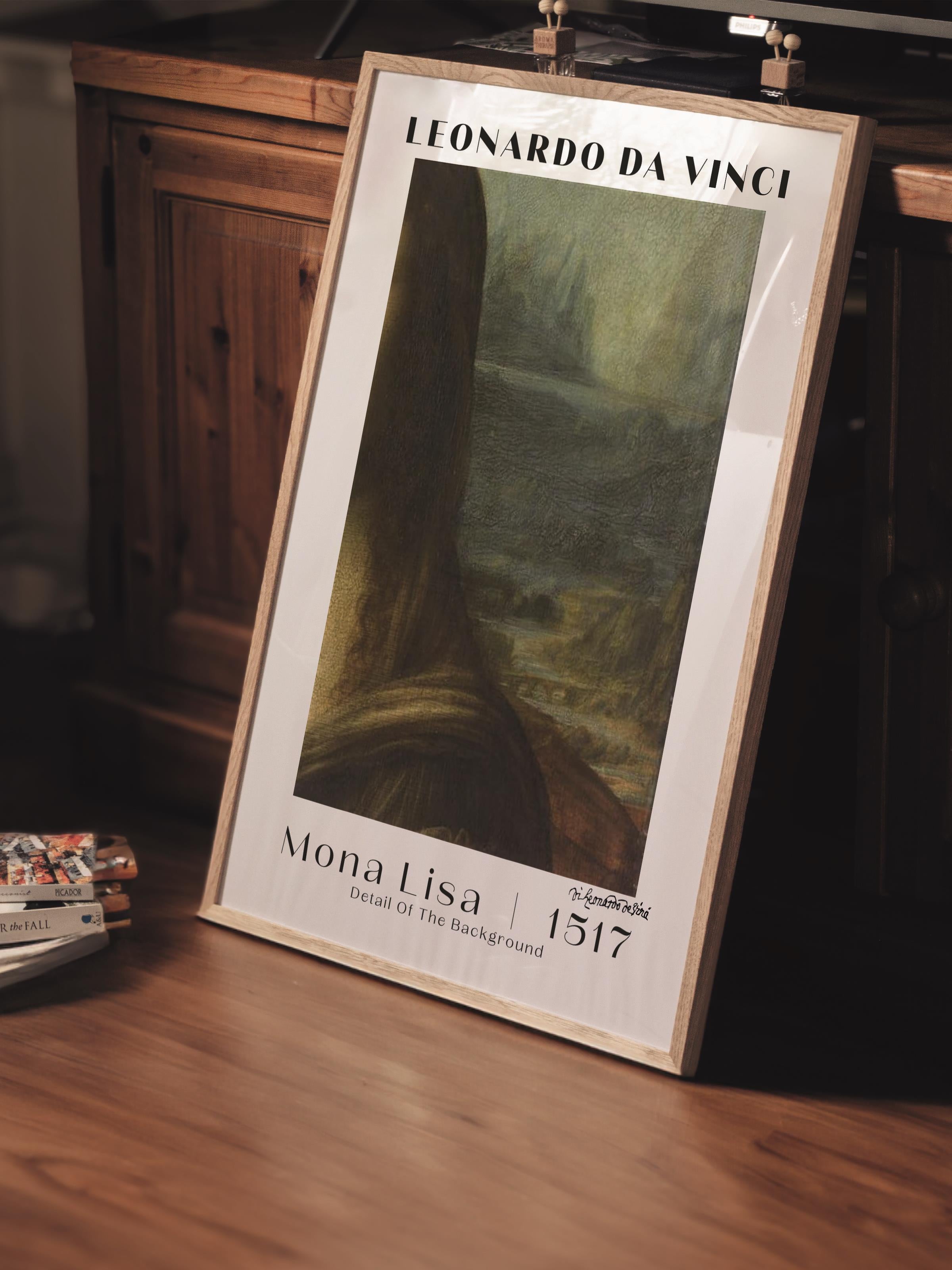 Leonardo Da Vinci Duvar Posteri - Duvar Dekoru - Sanat Serisi Posterleri - Kalın Kağıt - Çerçevesiz