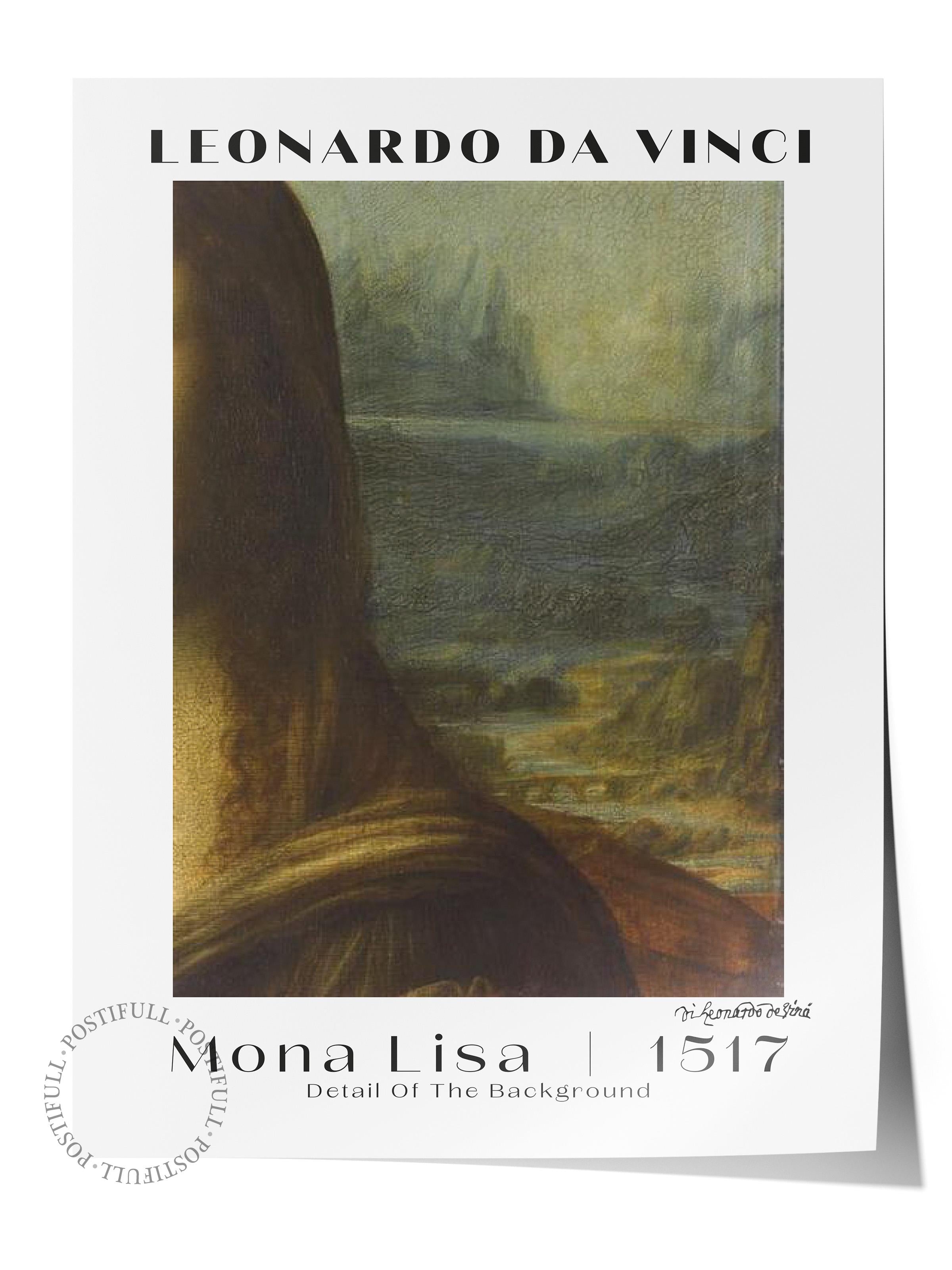 Leonardo Da Vinci Duvar Posteri - Duvar Dekoru - Sanat Serisi Posterleri - Kalın Kağıt - Çerçevesiz