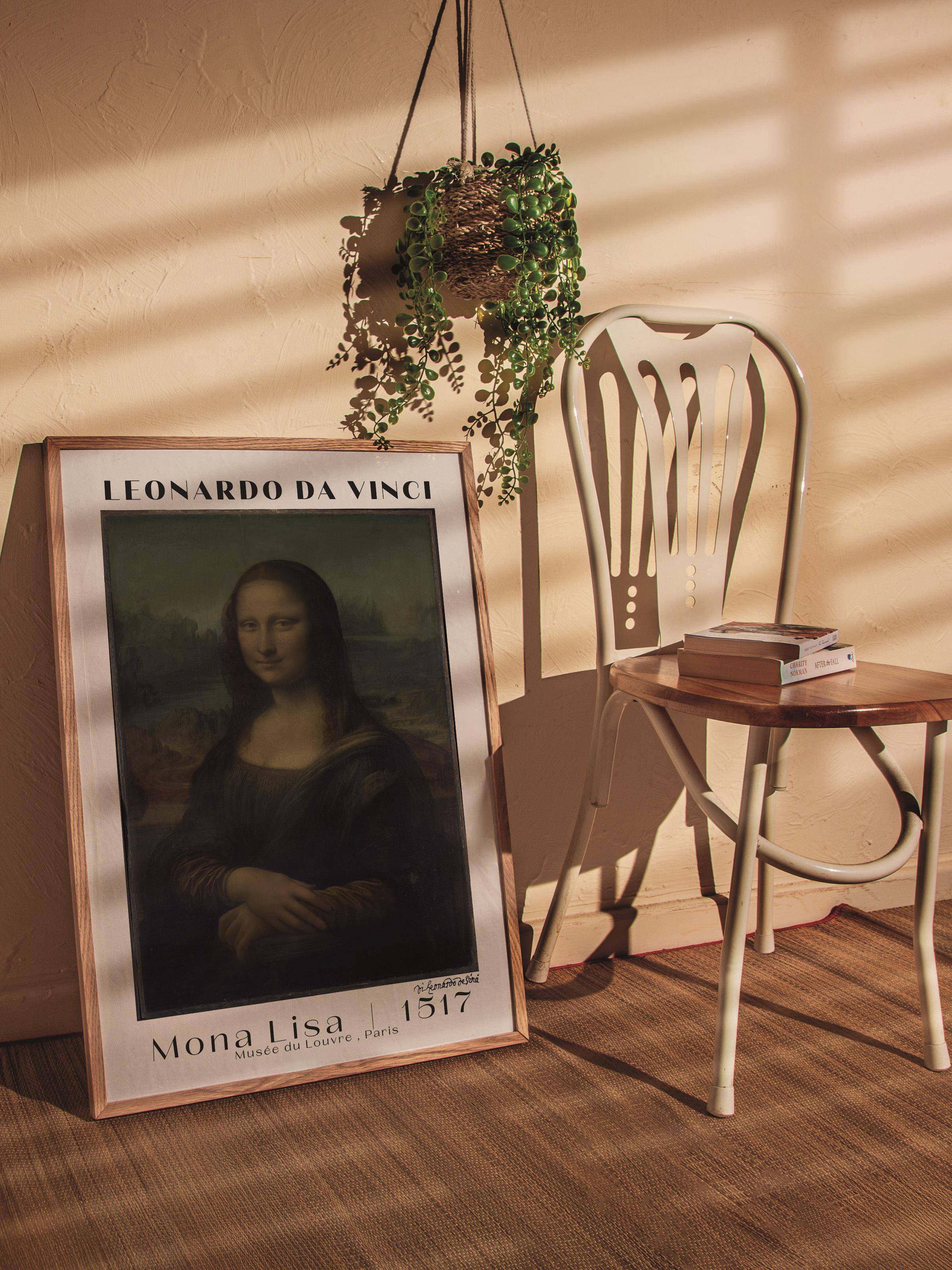 Leonardo Da Vinci Duvar Posteri - Duvar Dekoru - Sanat Serisi Posterleri - Kalın Kağıt - Çerçevesiz