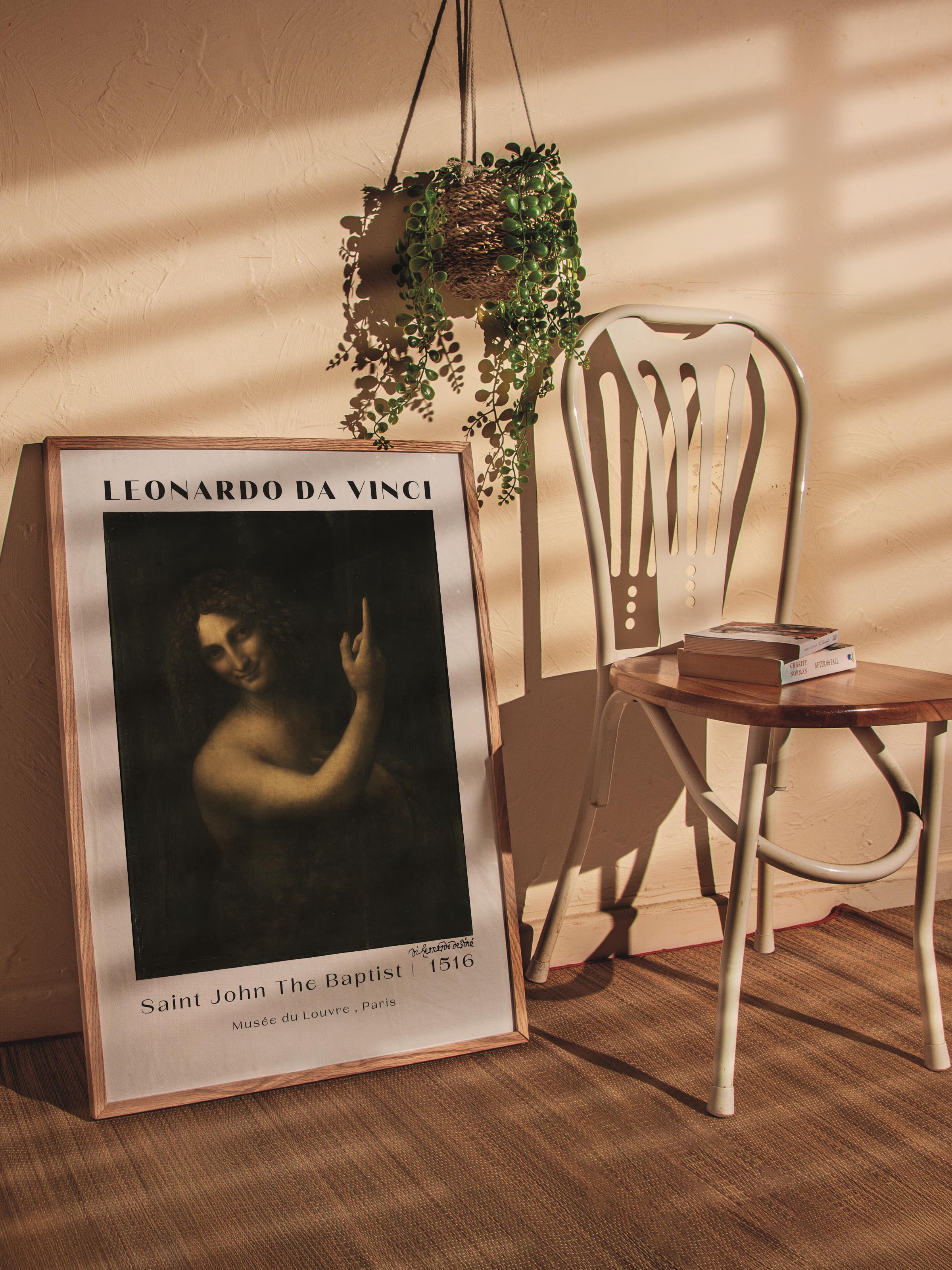 Leonardo Da Vinci Duvar Posteri - Duvar Dekoru - Sanat Serisi Posterleri - Kalın Kağıt - Çerçevesiz