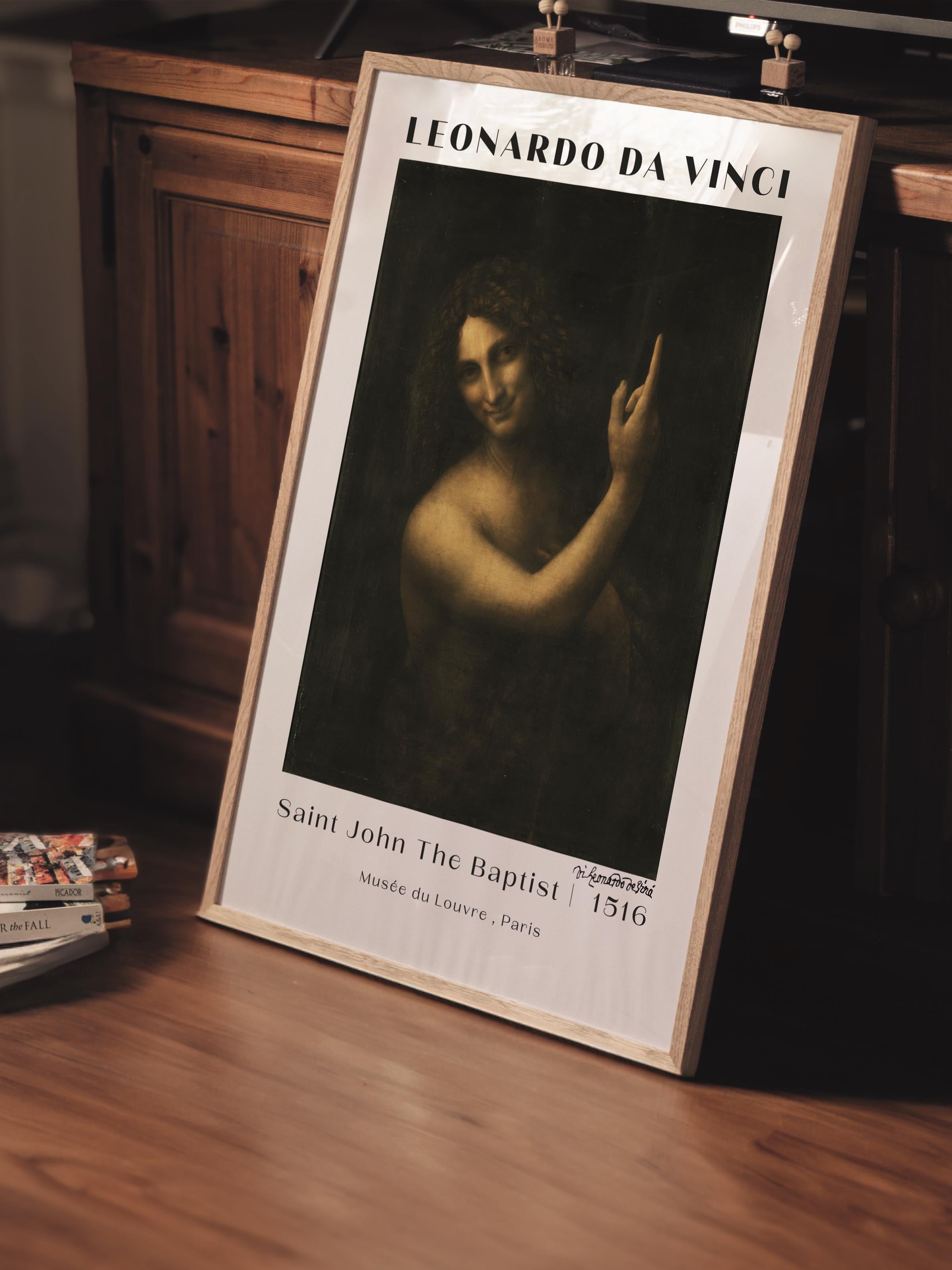 Leonardo Da Vinci Duvar Posteri - Duvar Dekoru - Sanat Serisi Posterleri - Kalın Kağıt - Çerçevesiz