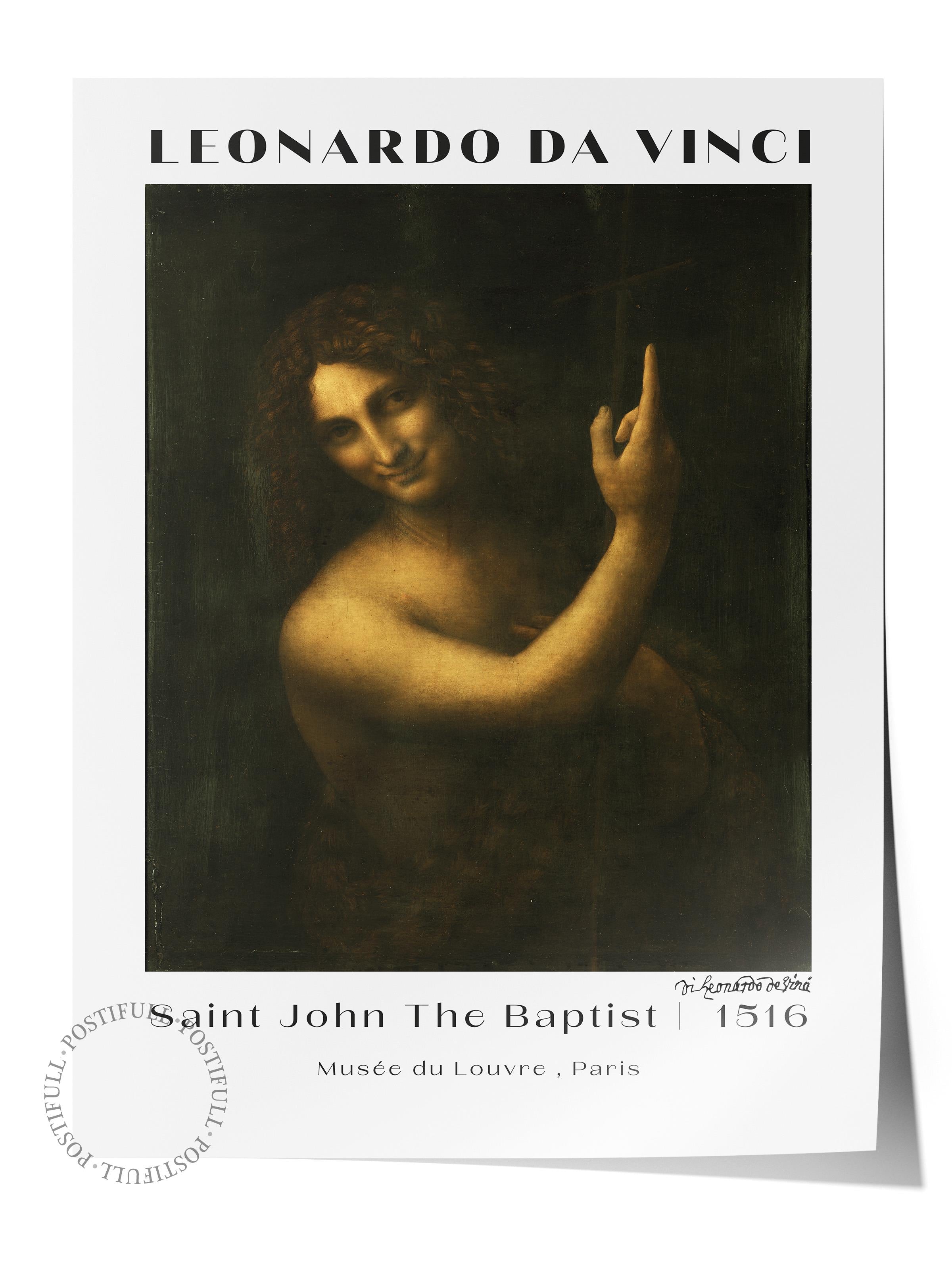 Leonardo Da Vinci Duvar Posteri - Duvar Dekoru - Sanat Serisi Posterleri - Kalın Kağıt - Çerçevesiz