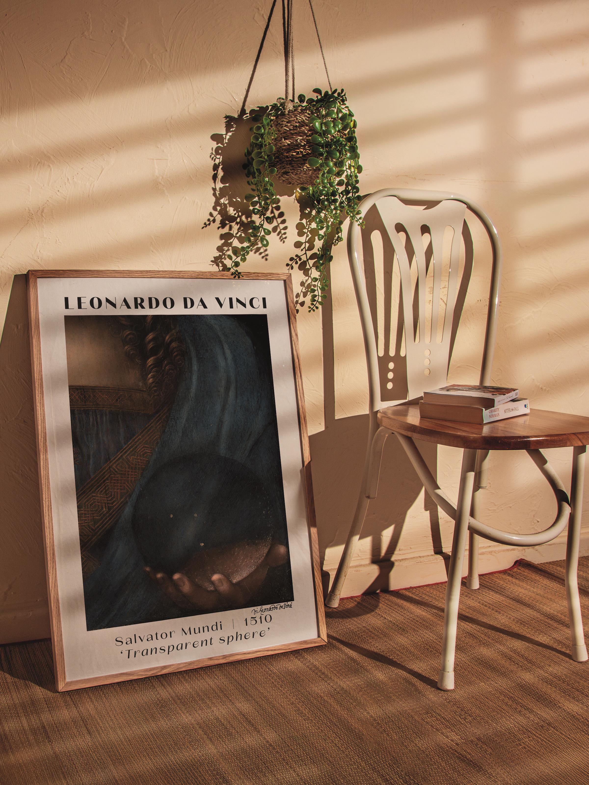 Leonardo Da Vinci Duvar Posteri - Duvar Dekoru - Sanat Serisi Posterleri - Kalın Kağıt - Çerçevesiz