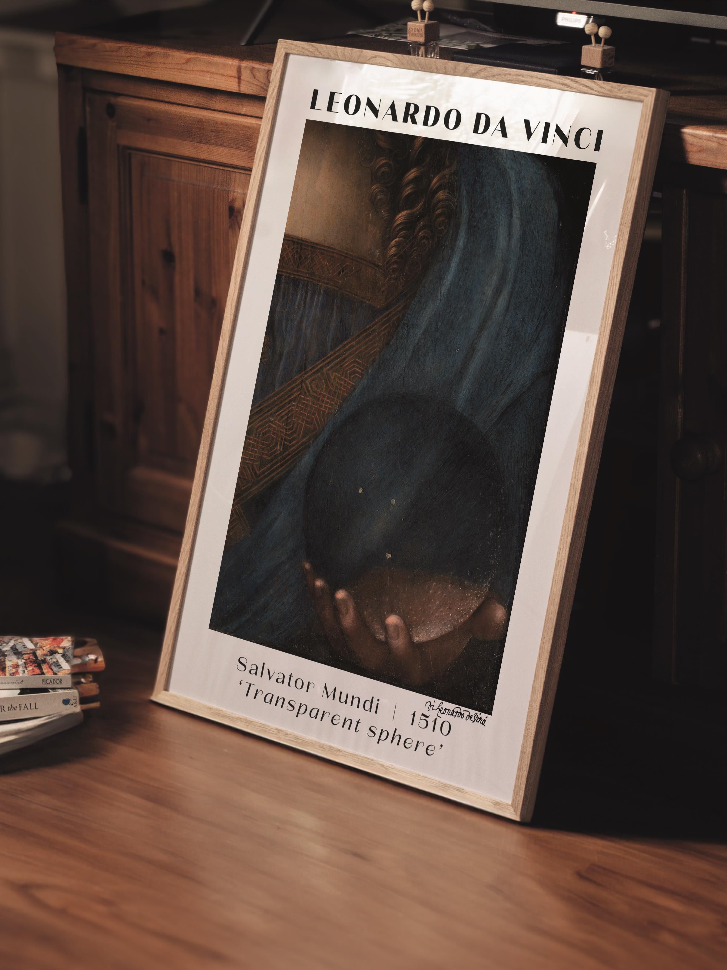 Leonardo Da Vinci Duvar Posteri - Duvar Dekoru - Sanat Serisi Posterleri - Kalın Kağıt - Çerçevesiz