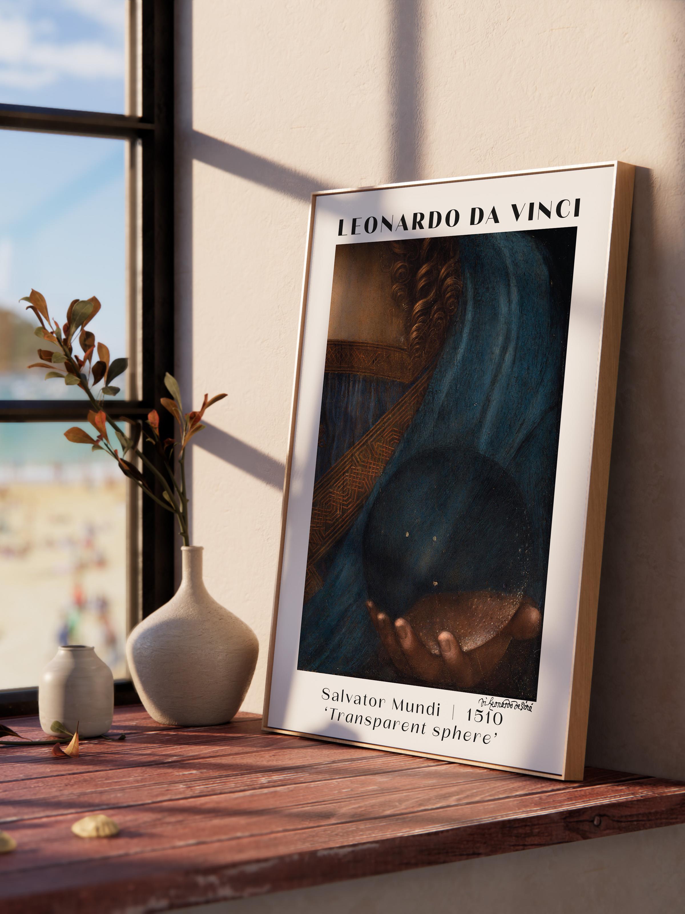 Leonardo Da Vinci Duvar Posteri - Duvar Dekoru - Sanat Serisi Posterleri - Kalın Kağıt - Çerçevesiz