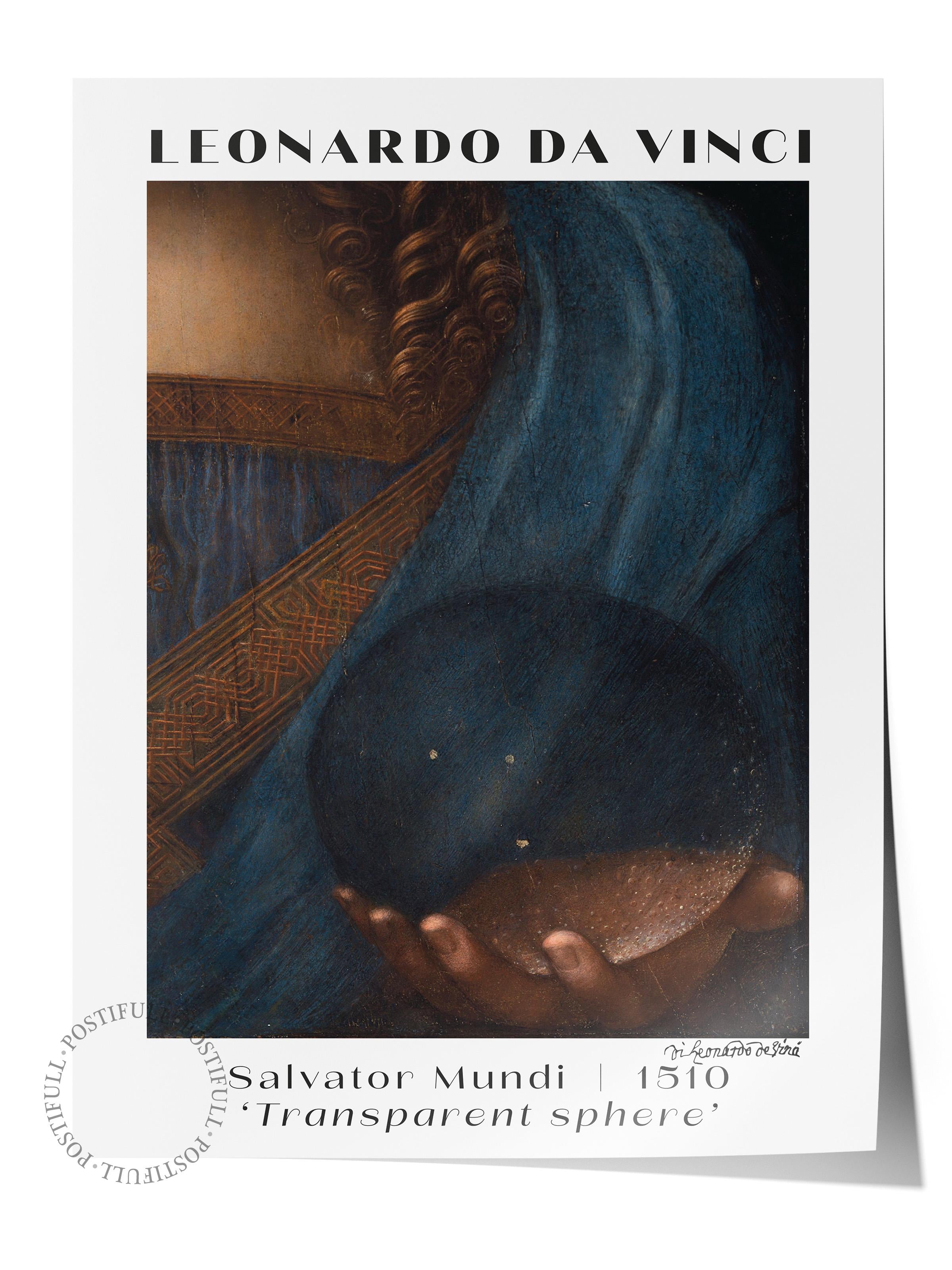 Leonardo Da Vinci Duvar Posteri - Duvar Dekoru - Sanat Serisi Posterleri - Kalın Kağıt - Çerçevesiz