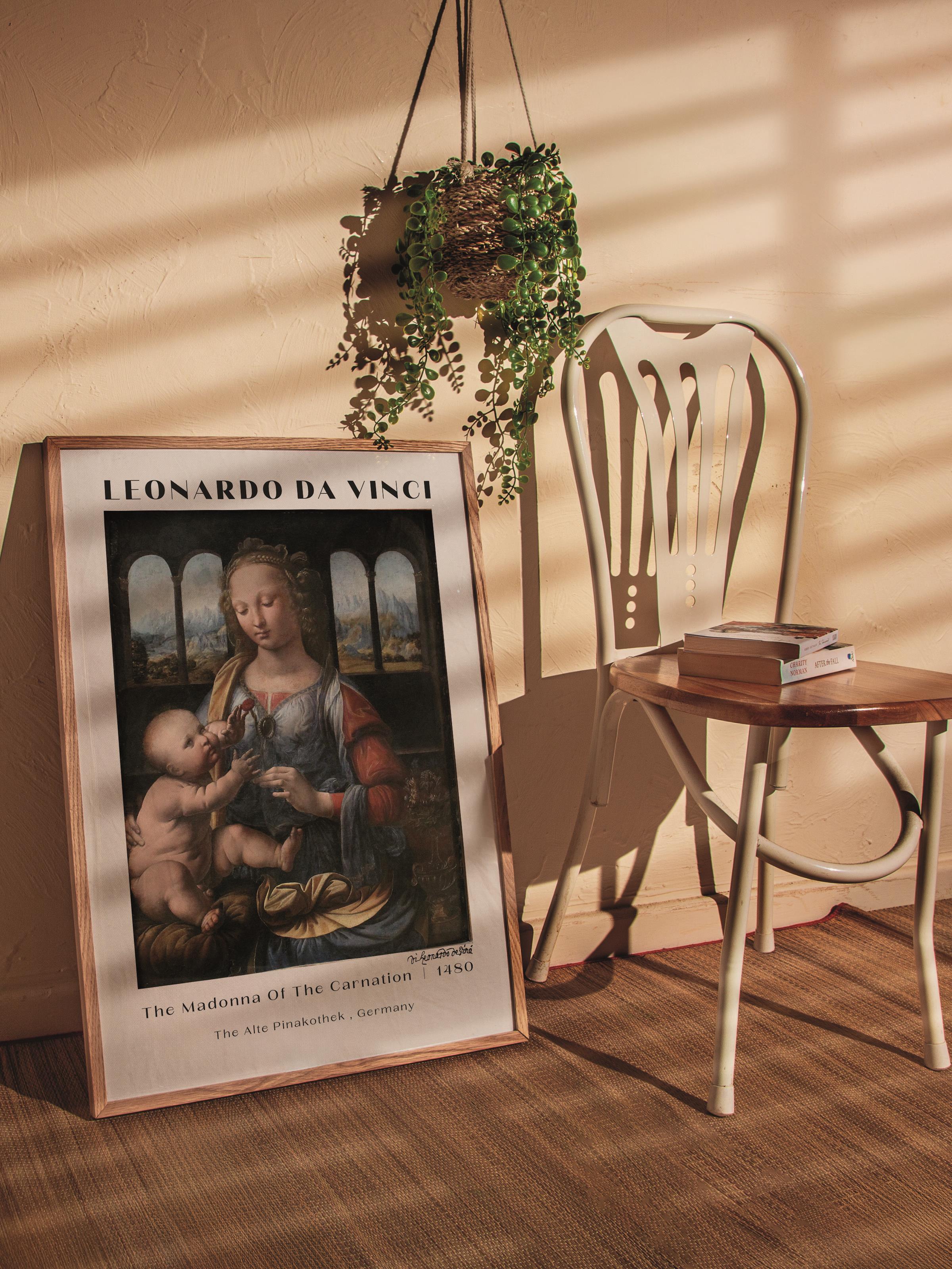 Leonardo Da Vinci Duvar Posteri - Duvar Dekoru - Sanat Serisi Posterleri - Kalın Kağıt - Çerçevesiz