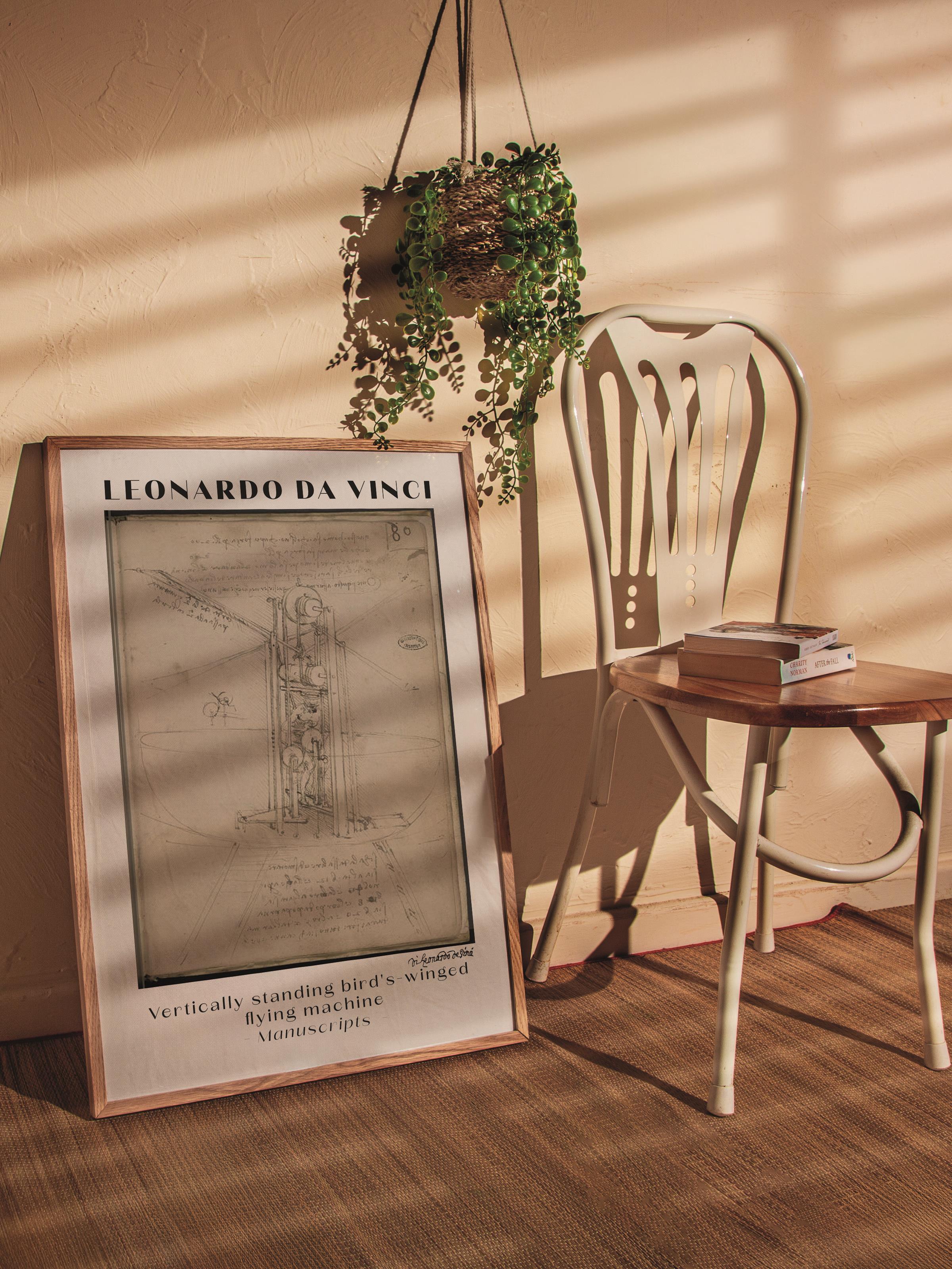 Leonardo Da Vinci Duvar Posteri - Duvar Dekoru - Sanat Serisi Posterleri - Kalın Kağıt - Çerçevesiz