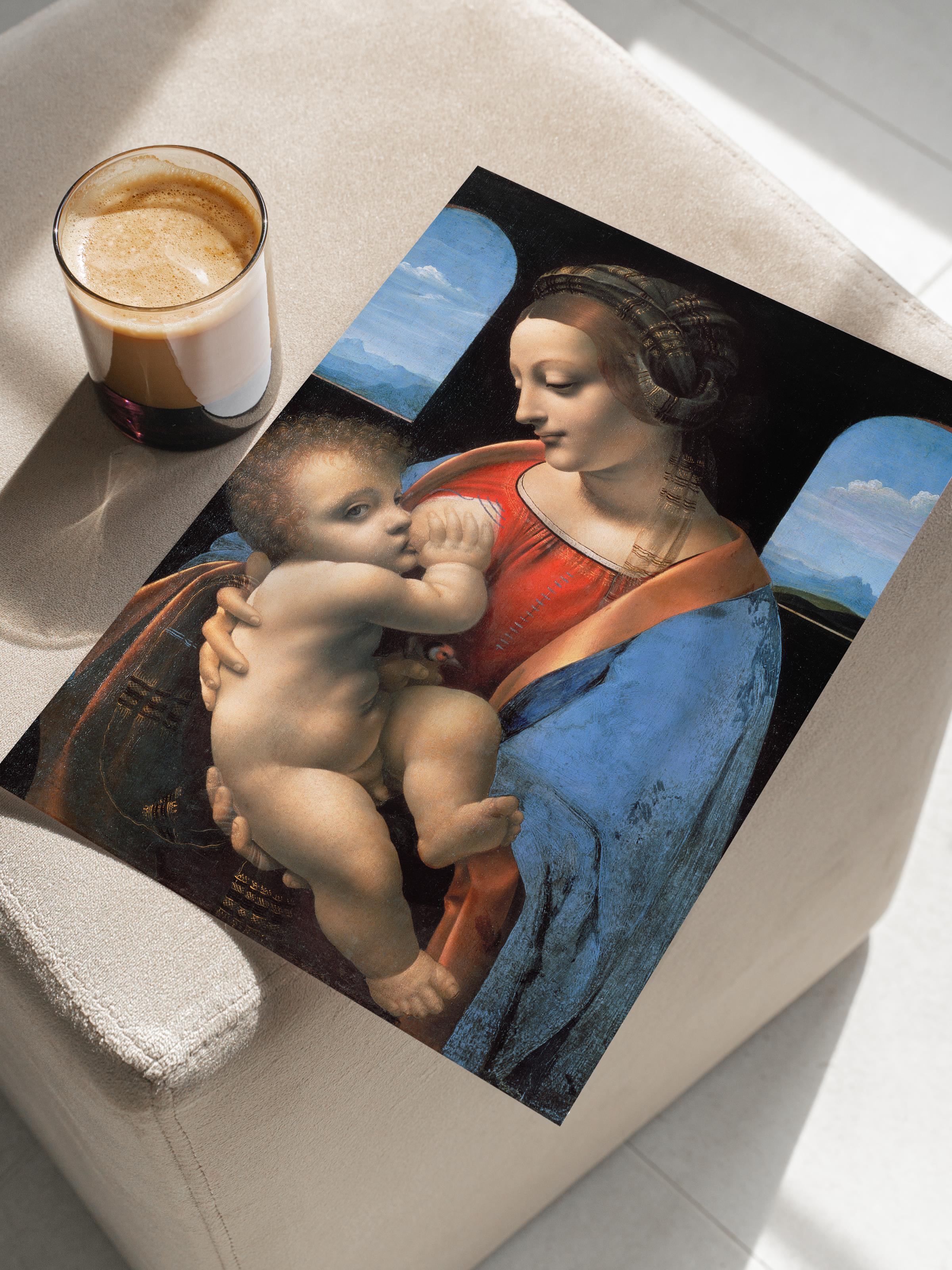 Leonardo Da Vinci Poster No:4 Modern Sanat Poster - Sanat Dekor Serisi - Duvar Tablosu, HD Baskı