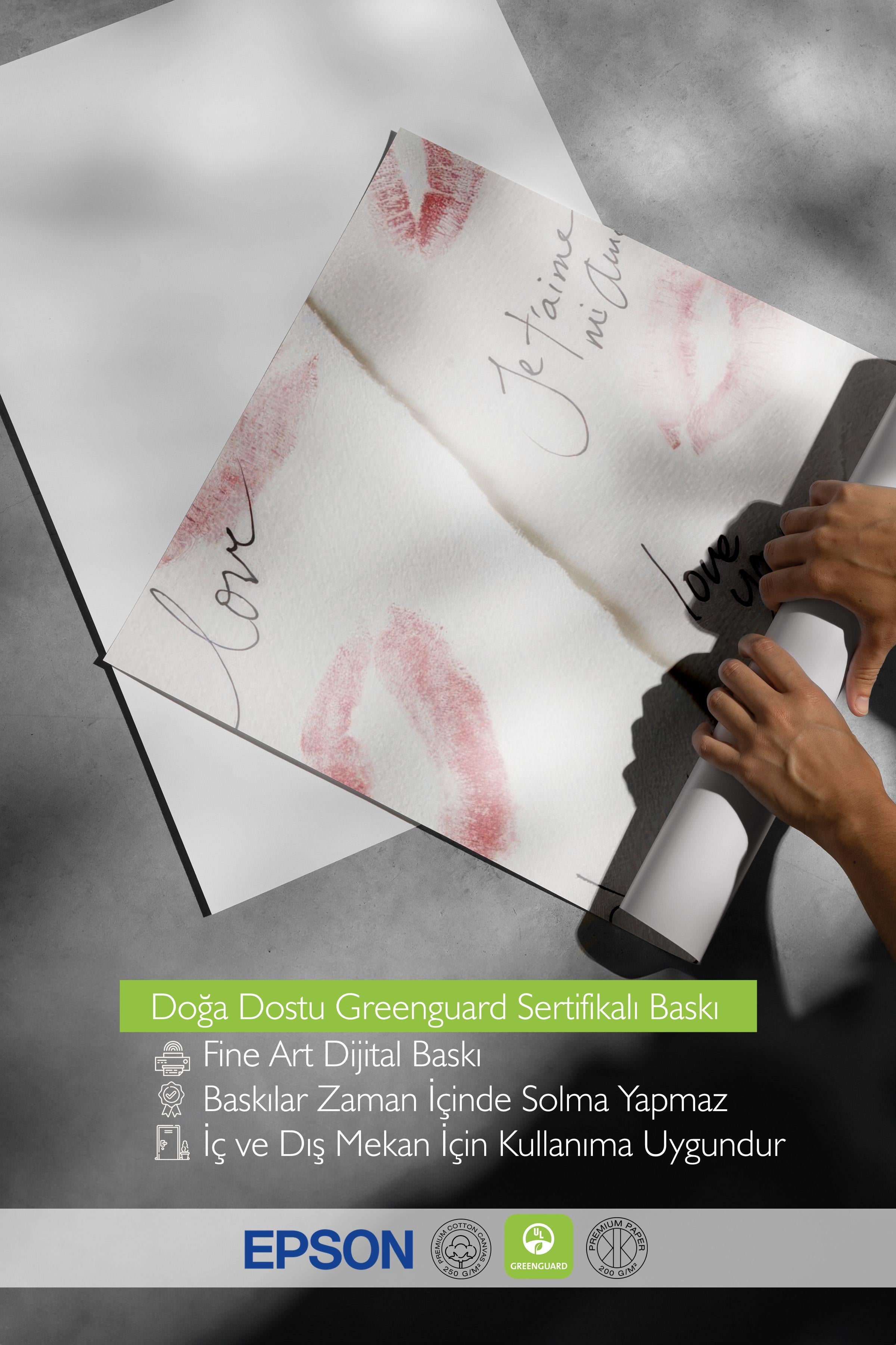 Love Letters Poster, Çerçevesiz Duvar Posteri, Dikey Duvar Tablosu Comfort Serisi NO:108432