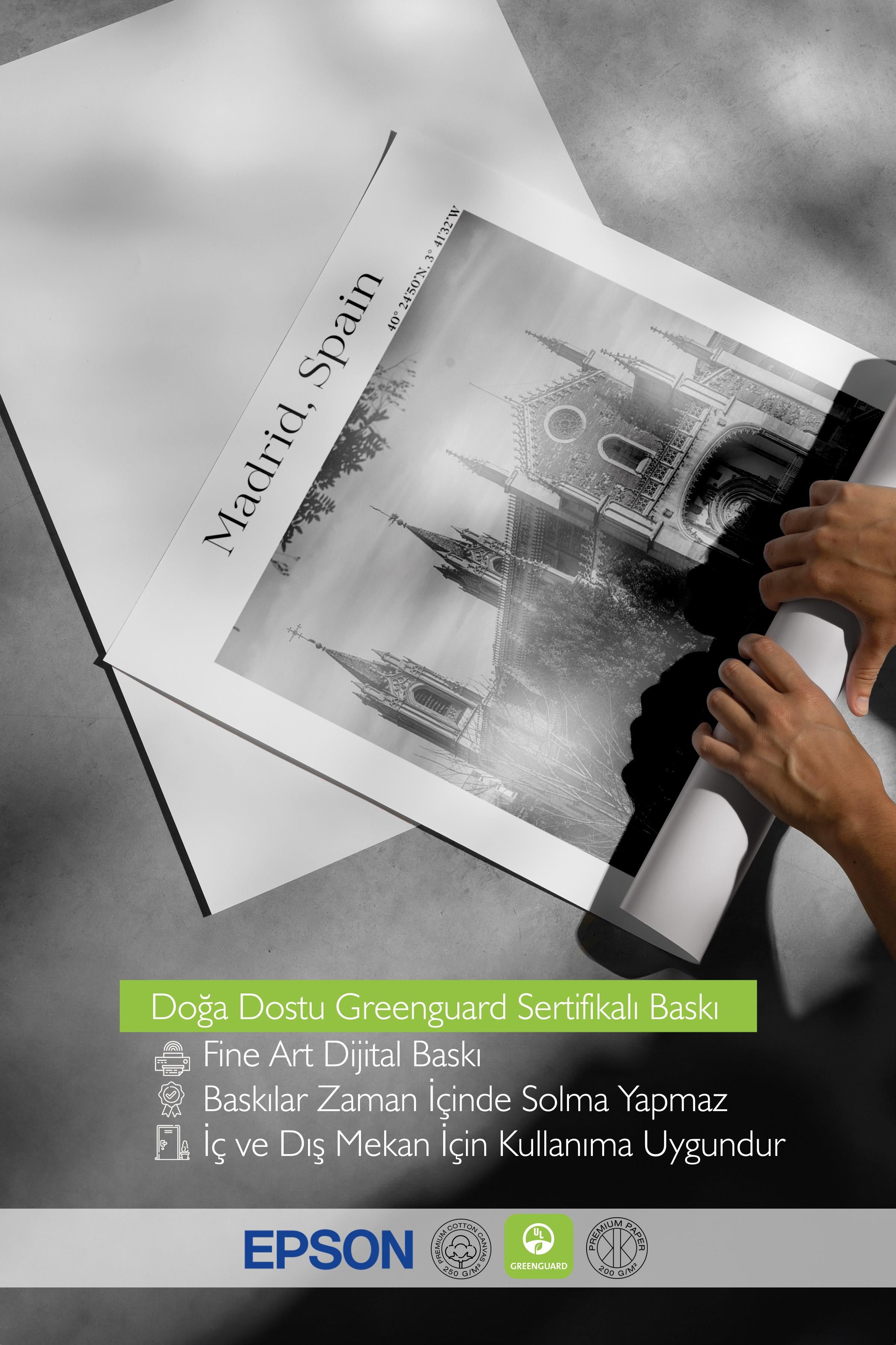 Madrid - İspanya, Şehir Temalı Poster, Çerçevesiz Duvar Posteri, NO:30023