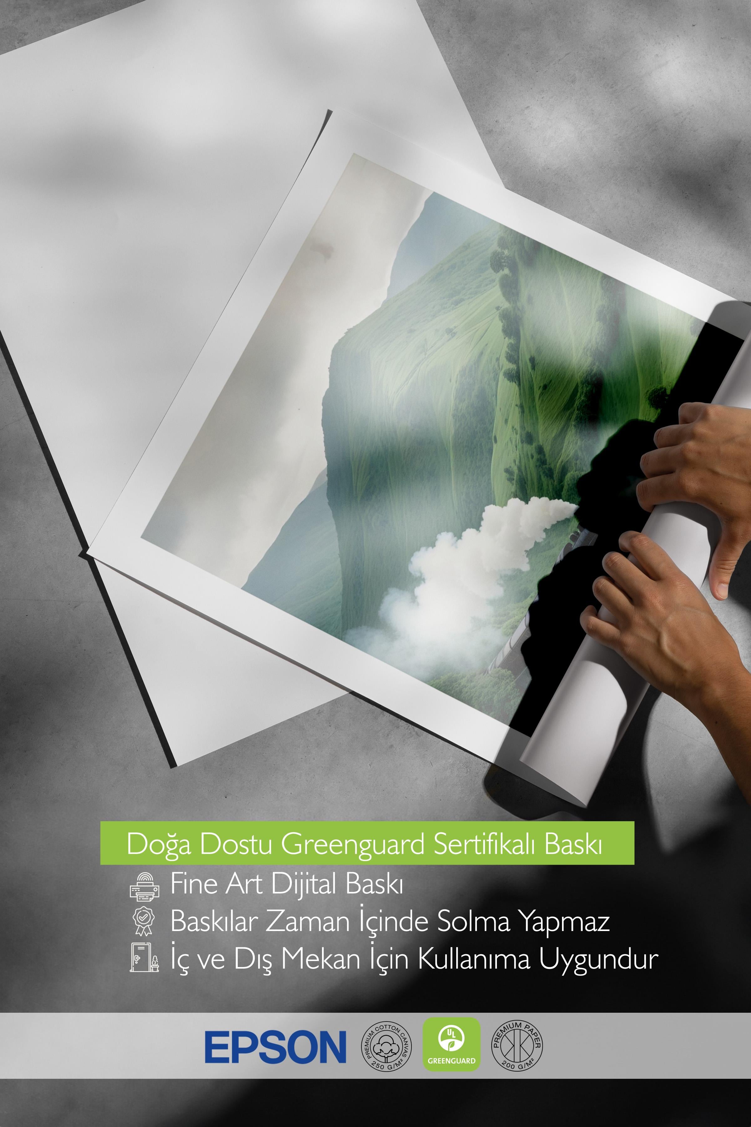 Magical Train Poster, Çerçevesiz Duvar Posteri, Dikey Duvar Tablosu Comfort Serisi NO:108284