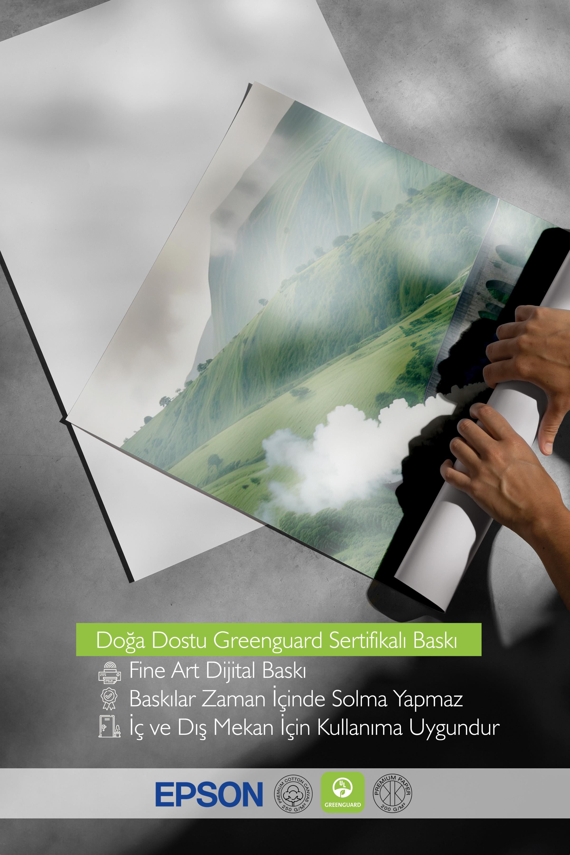 Magical Train Poster, Çerçevesiz Duvar Posteri, Dikey Duvar Tablosu Comfort Serisi NO:108300