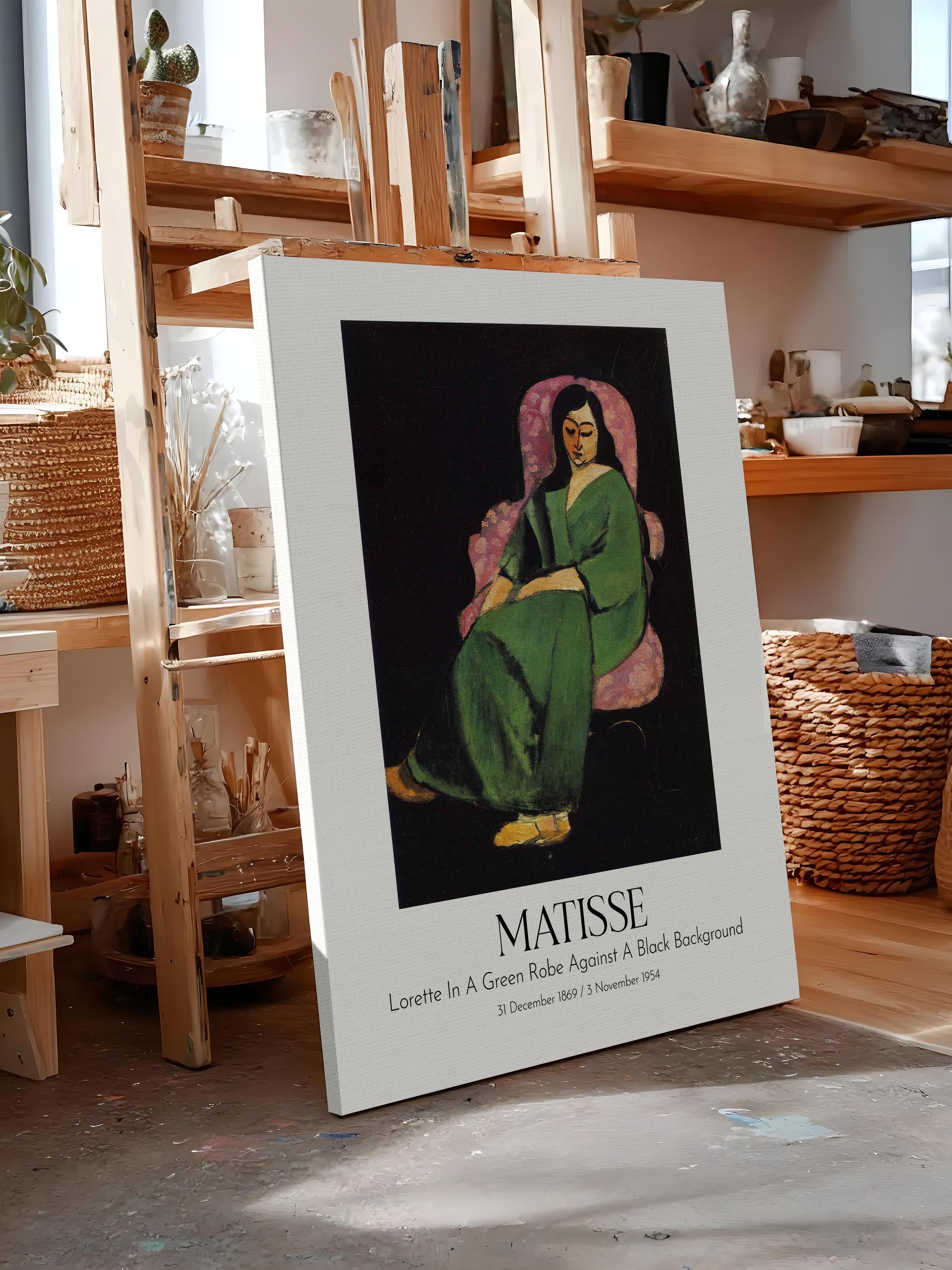 Matisse, Kanvas Tablo, Sanat Serisi NO:112302