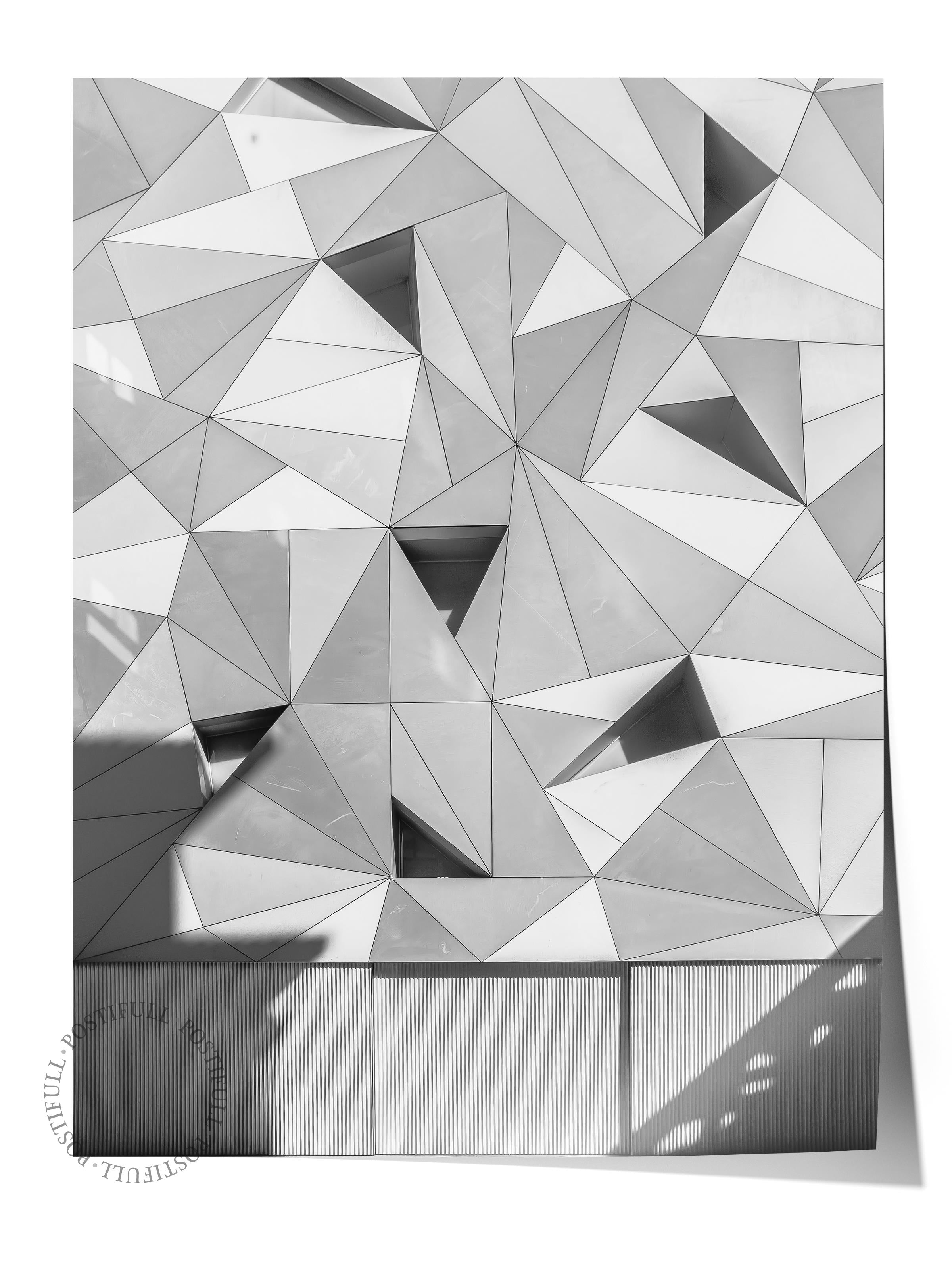 Mimari Poster, Siyah Beyaz Çerçevesiz Poster, Sanatsal Baskı NO:23 Estetik Ofis Duvar Dekoru, Dikey